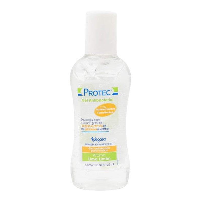 Gel Antibacterial Protec Lima Limon 125 Ml 7501048351046