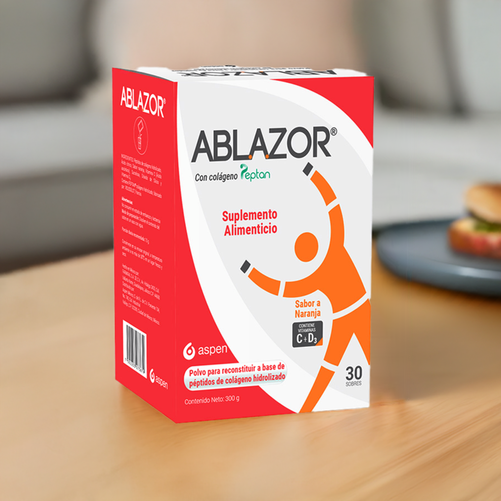 Ablazor Suplemento Alimenticio Naranja Con 30 Soluble 10 G