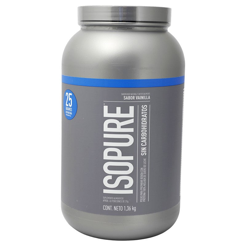Isopure Proteina Zero Carbohidratos Vainilla 1.36 Kg 089094025953