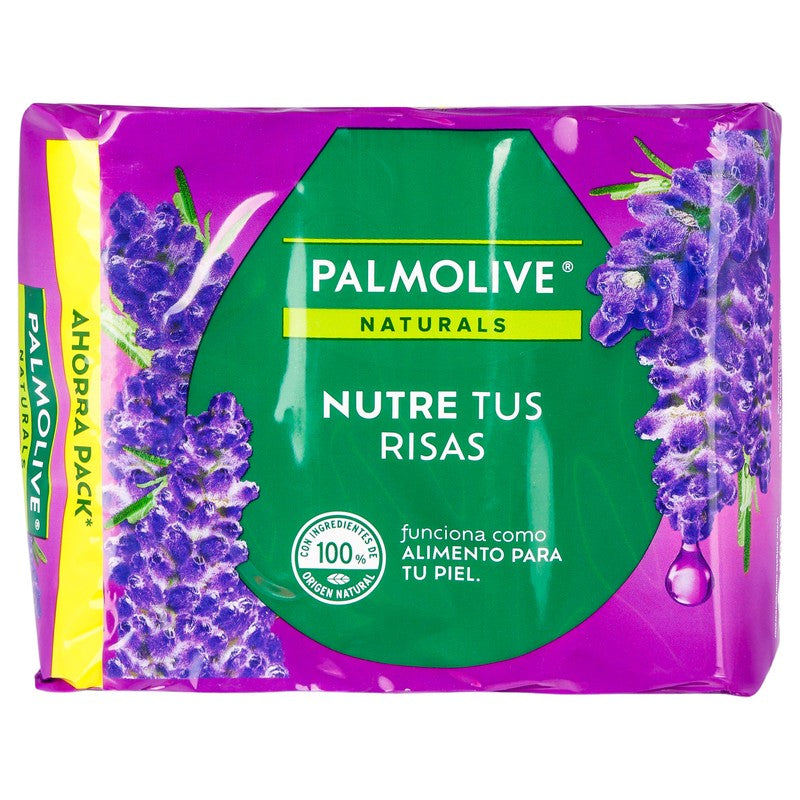 Jabon Palmolive Natural Lavanda Y Crema 120 G Con 4 7509546682525 7