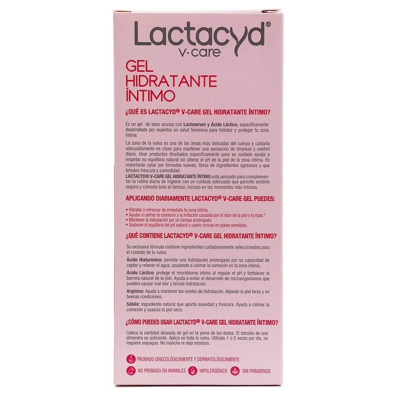 Lactacyd V-Care Gel Hidratante Intimo 30 G 7502250342594 7