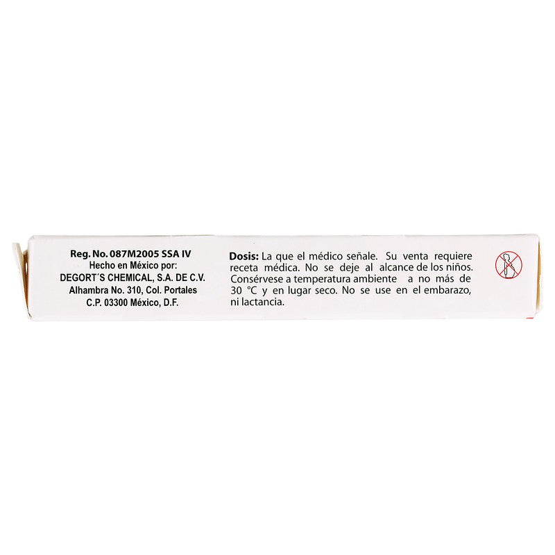 Lergosin-A (Dexametasona/Clorfenamina)0.25/2 Mg Con 15 Tabletas