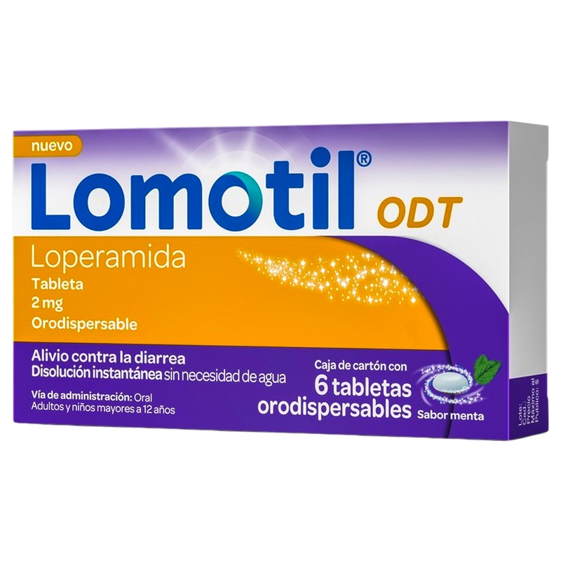 Lomotil Odt 2 Mg Con 6 Tabletas Orodispersables Sabor Menta 7501007534152 3