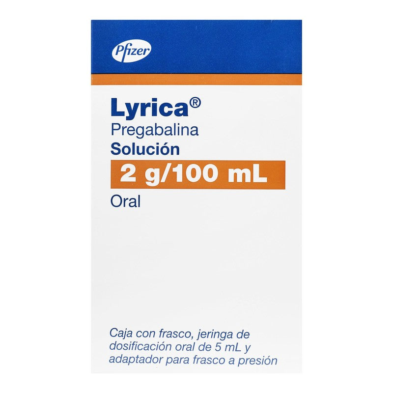 Lyrica 2 G Solucion 100 Ml 7501287671165 5