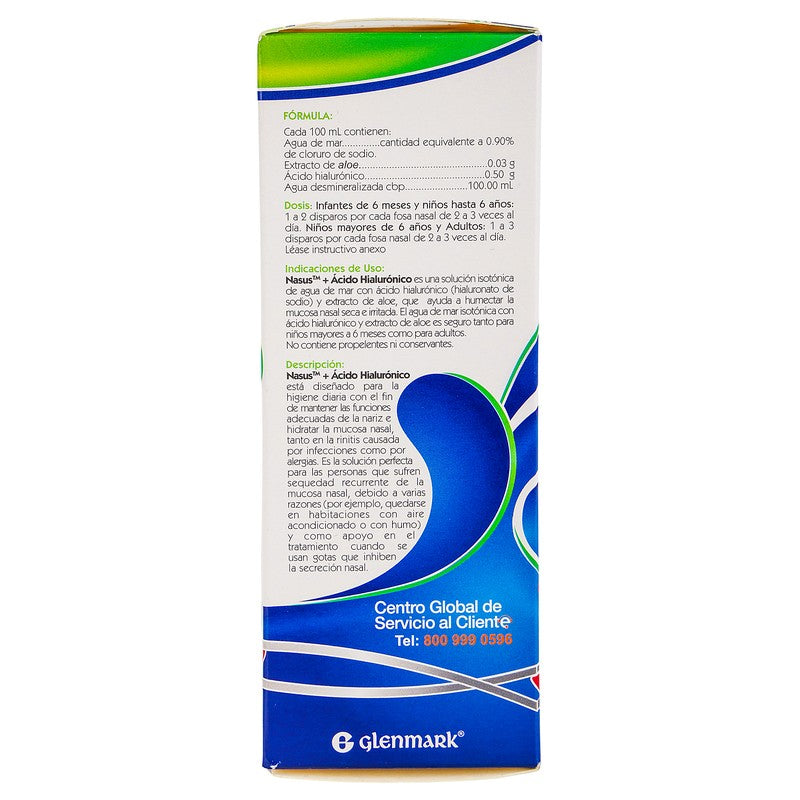 Nasus Acido Hialuronico Solucion Nasal Aerosol 30 Ml 7506200700120 8
