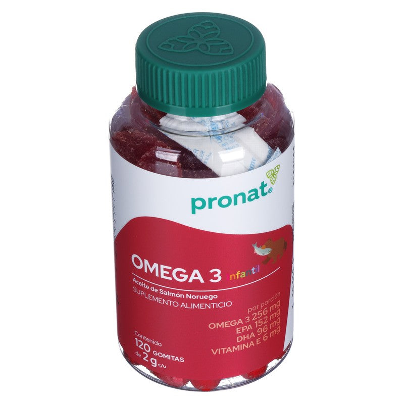 Omega 3 Inf Aceite De Salmon C120 Gomitas Pronat 7501062914722 3