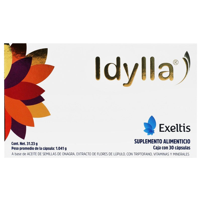 Idylla Suplemento Alimenticio Capsulas Con 30