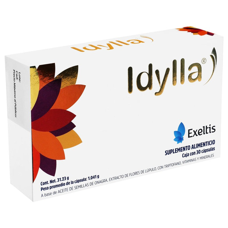 Idylla Suplemento Alimenticio Capsulas Con 30