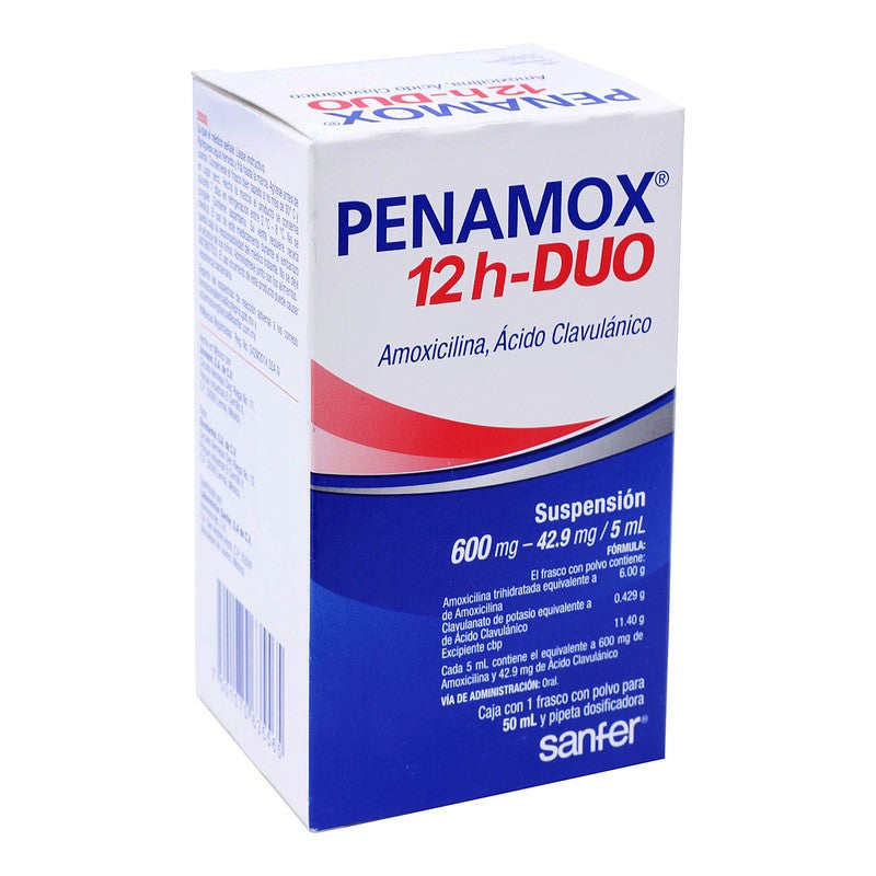 Penamox 12 Horas Duo 600 Mg 50 Ml Suspension 7501070635565 2