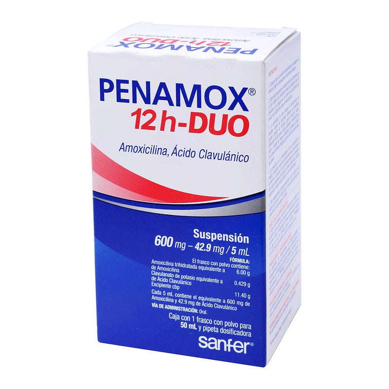 Penamox 12 Horas Duo 600 Mg 50 Ml Suspension 7501070635565 3