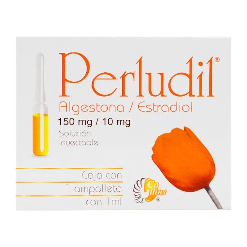 Perludil AlgestonaEstradiol 150 Mg10 Mg Solucion Inyectable Con 1 Ampolleta 780083141226