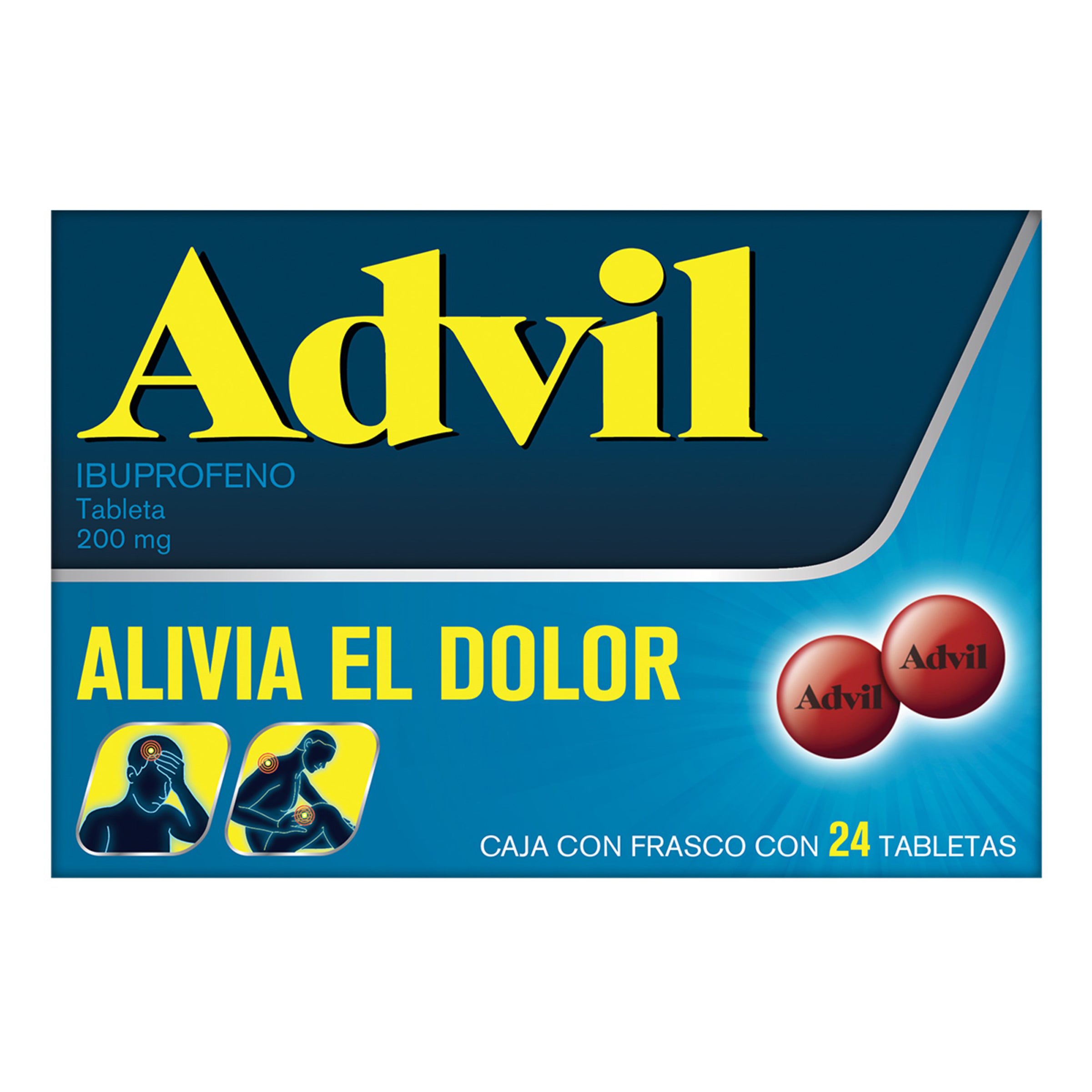 Advil 200 Mg Tabletas 24-1