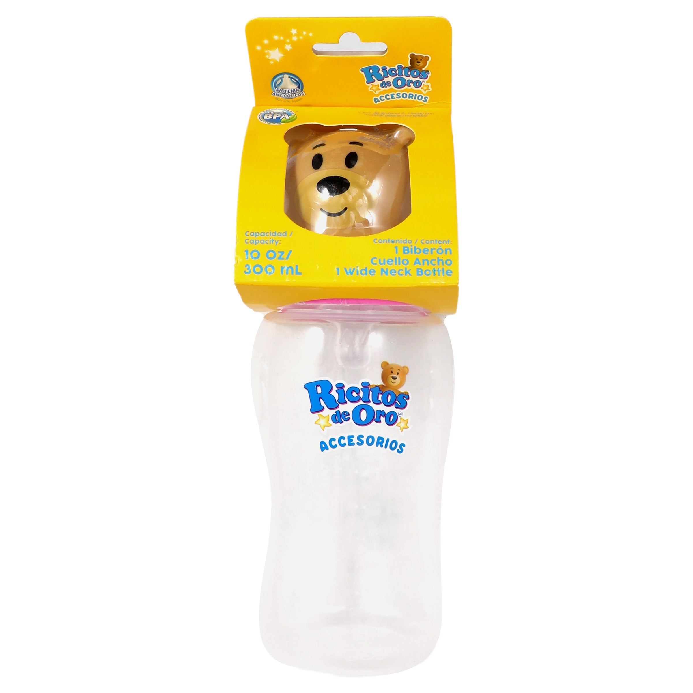Biberon Ricitos De Oro Tapa Ositos 10 Onzas-1