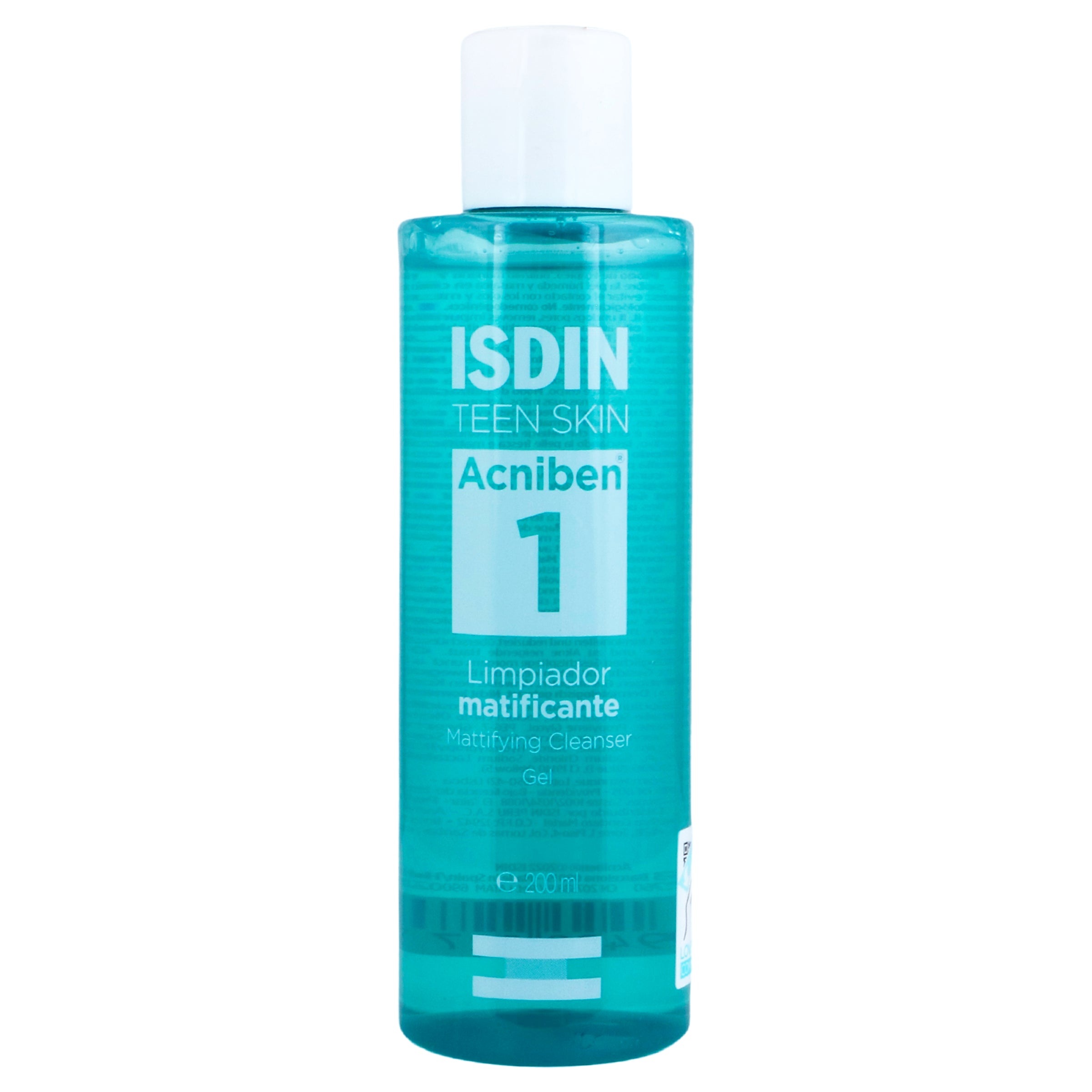 Isdin Gel Acnibe Limpiador Matificante 200 Ml-1