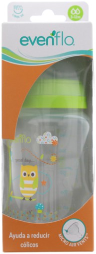 Biberón Evenflo Cuell Ancho Decor 9Ozn-1