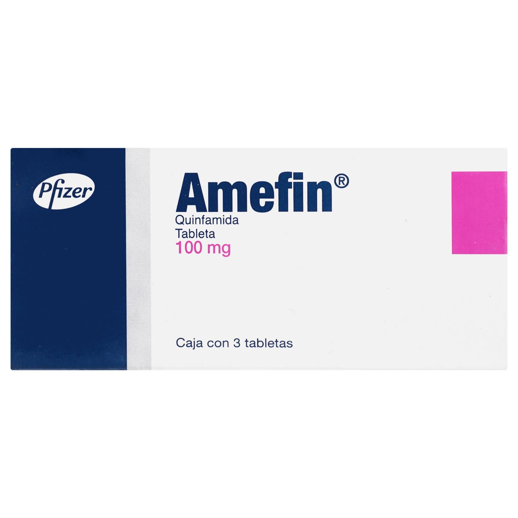 Amefin 100 Mg Con 3 Tabletas-1