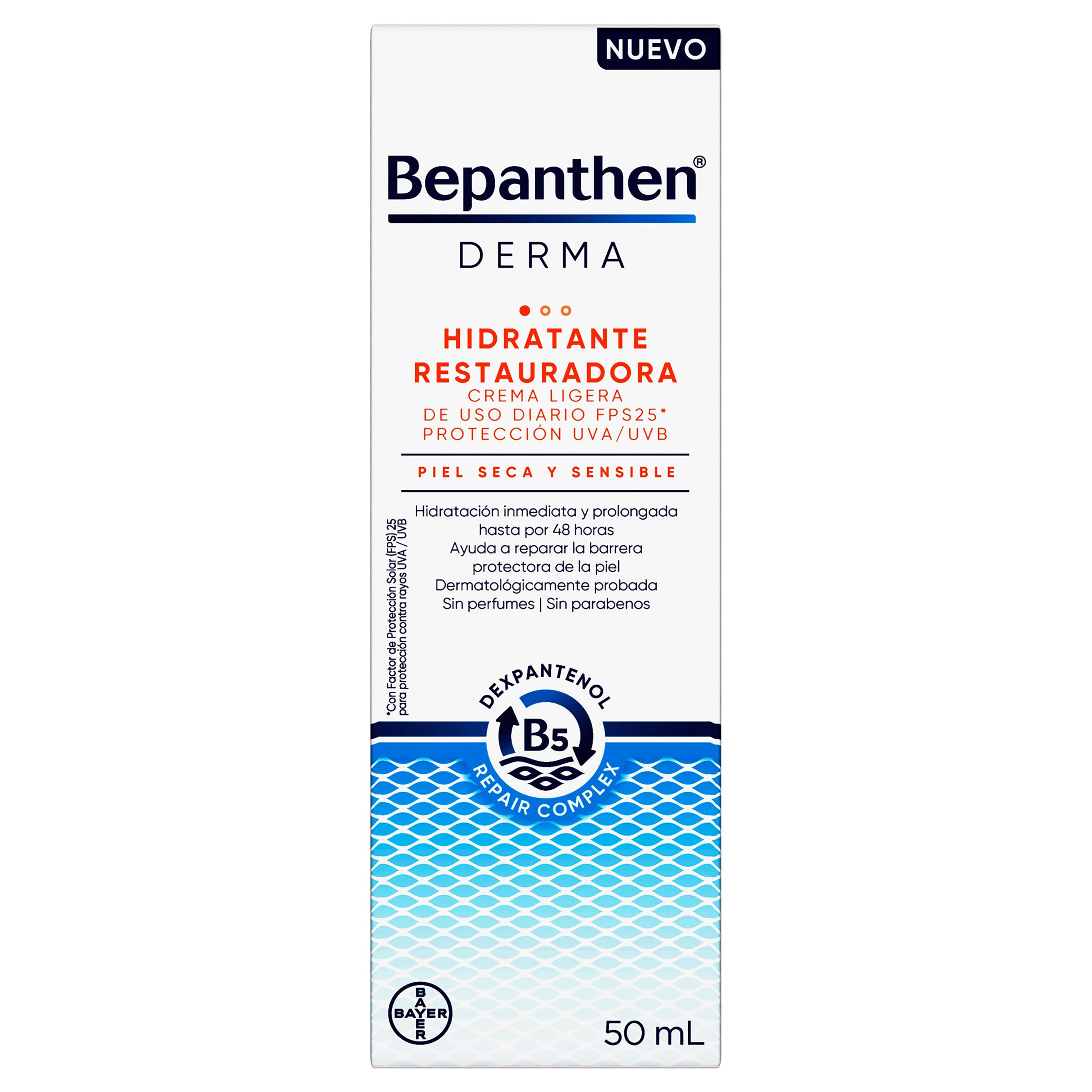 Bepanthen Derma Crema Ligera Hidratante Restauradora 50 Ml-1