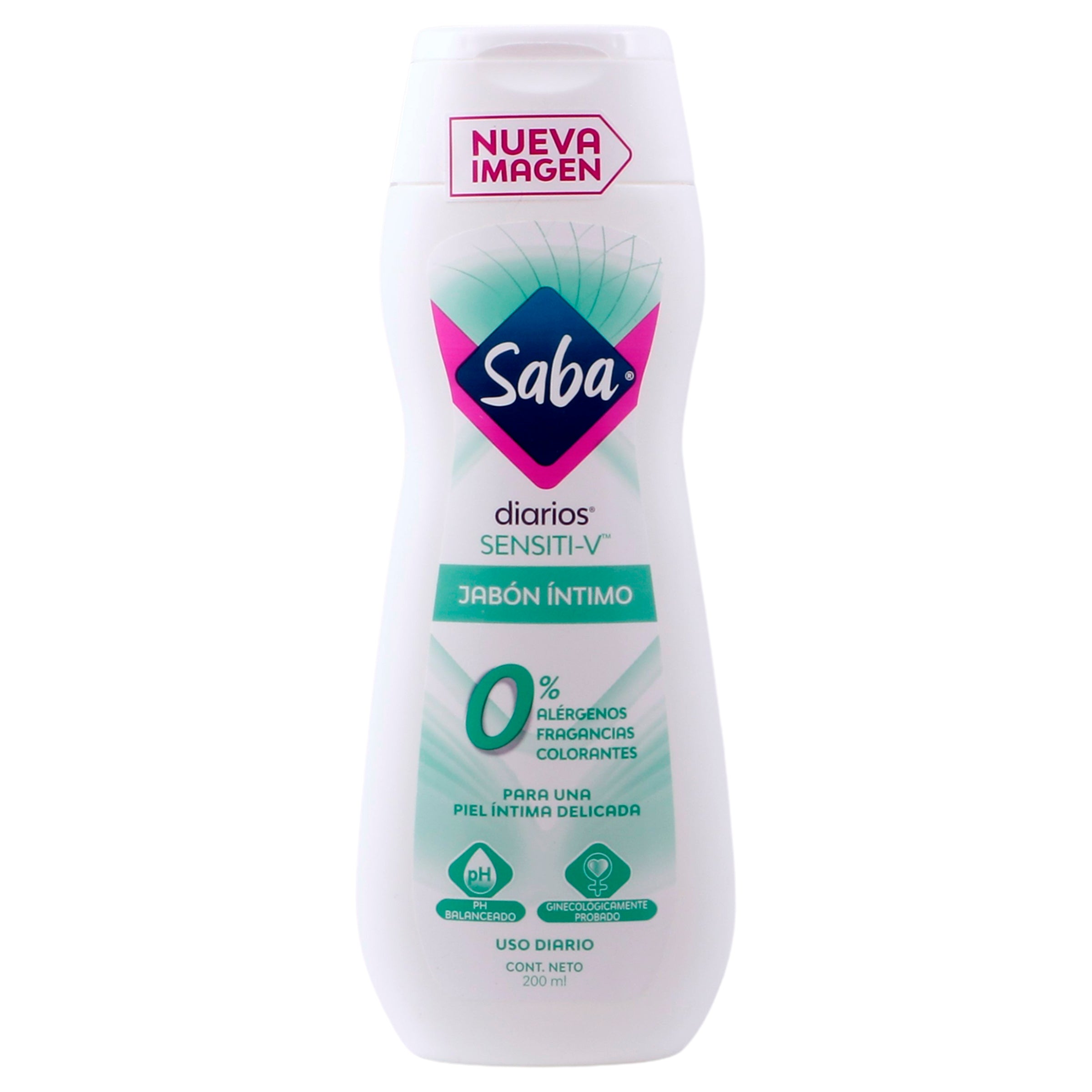 Jabon Intimo Saba Diar Sensti-V 200 Ml-1