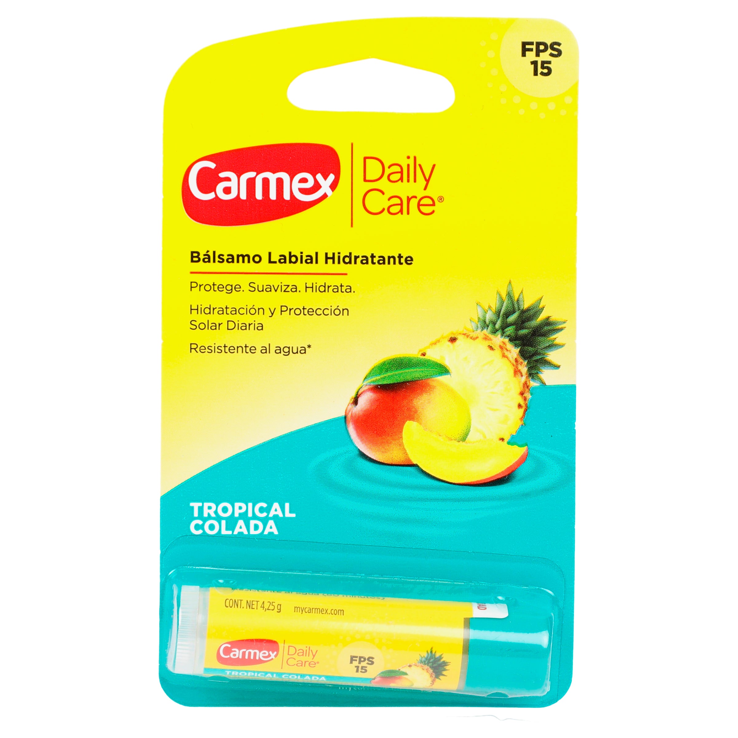 Protector Labial Carmex Tropical Colada Fps15 4.25 G-1