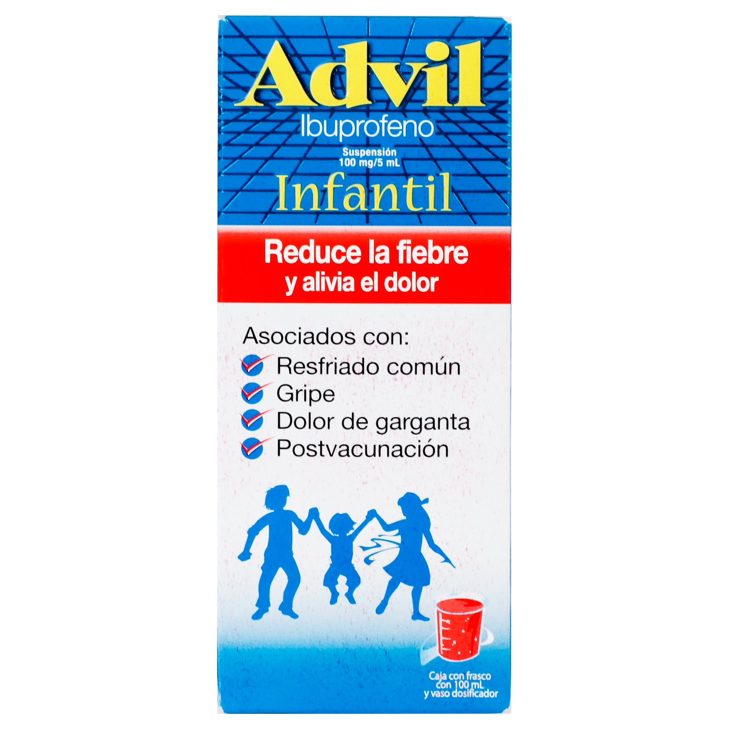 Advil Infantil Frutas Suspension 100 Mg/5 Ml-1