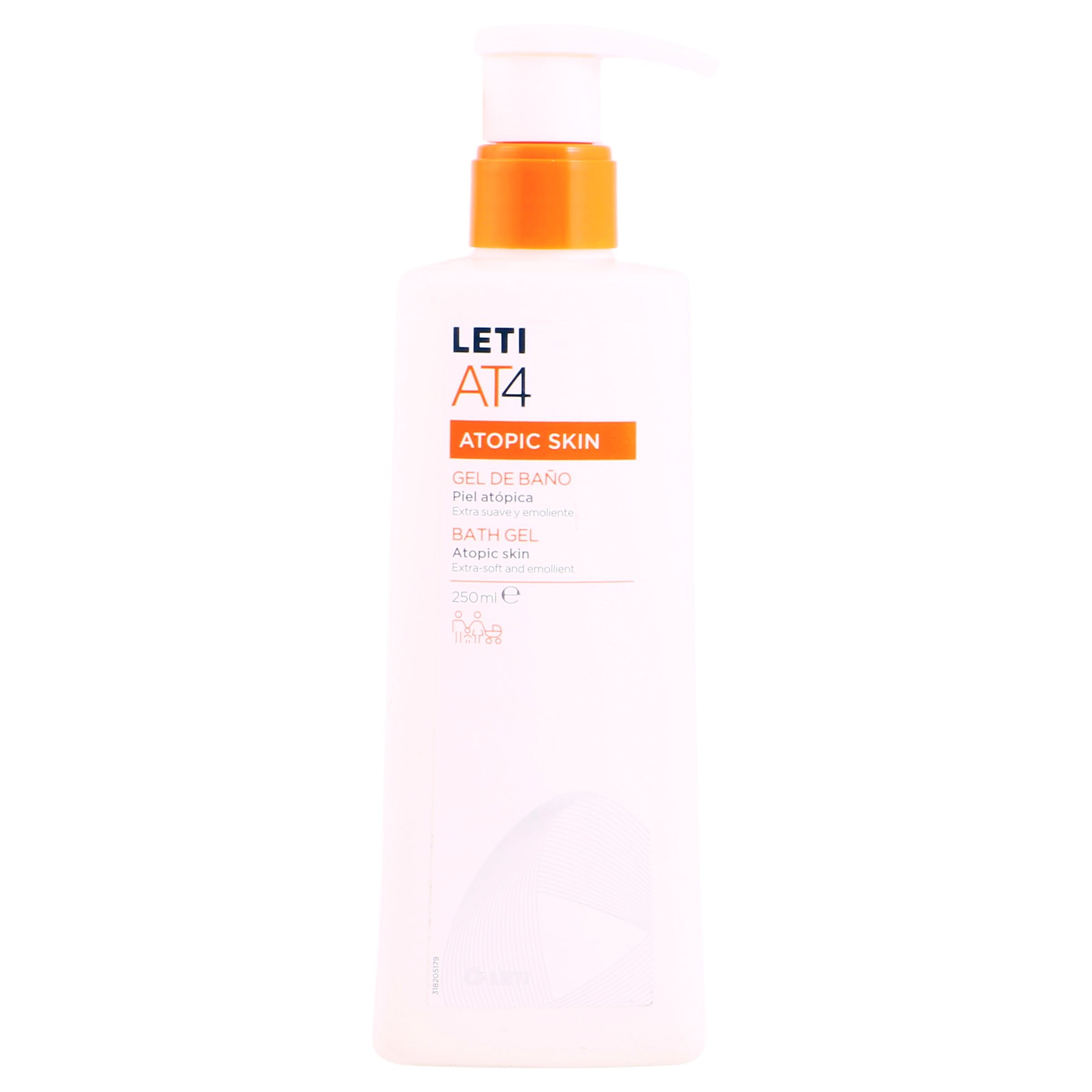 Letiat4 Atopic Skin Gel De Baño Dermo 250 Ml-1