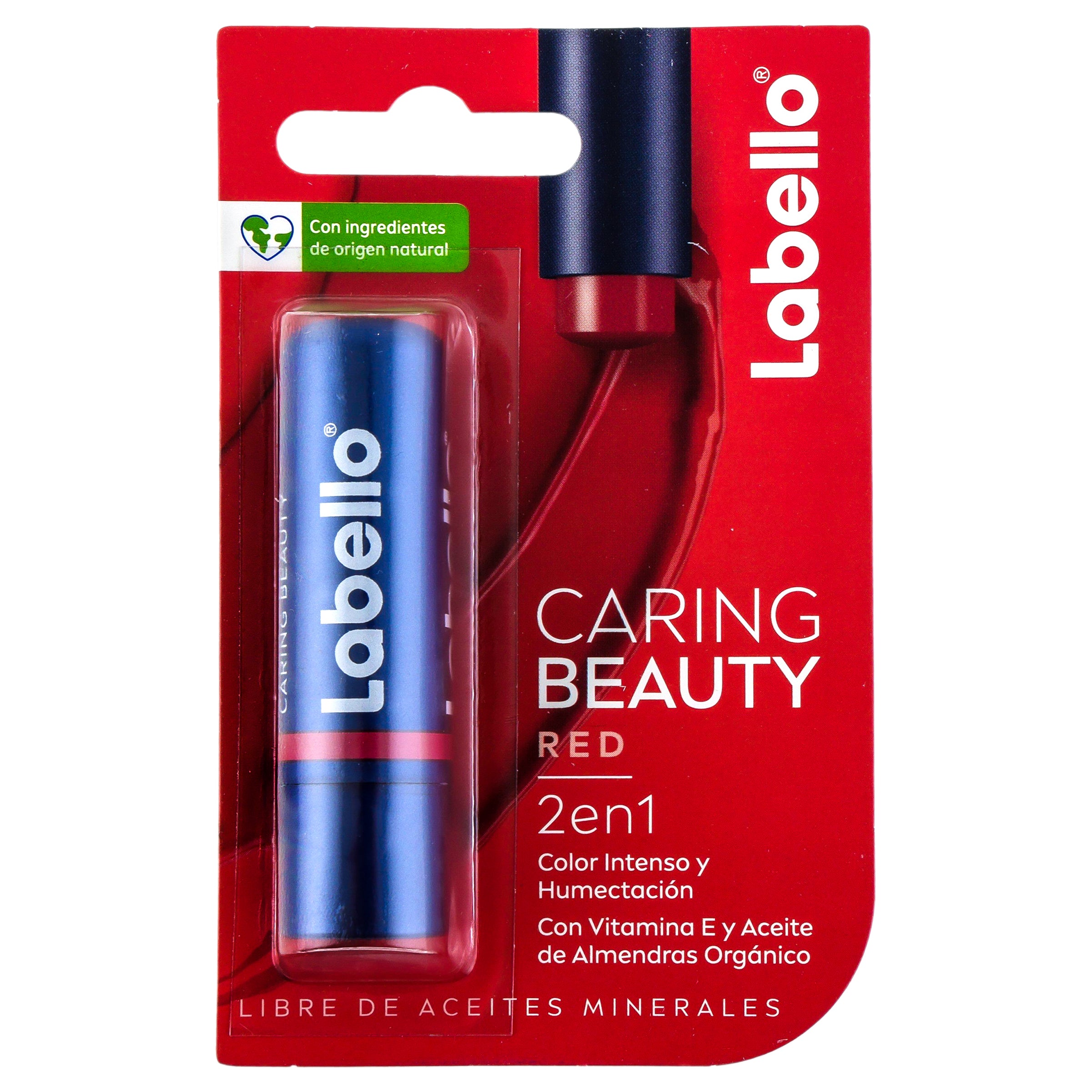 Pomada Labial Labello Caring Beauty Red 4.8 G-1