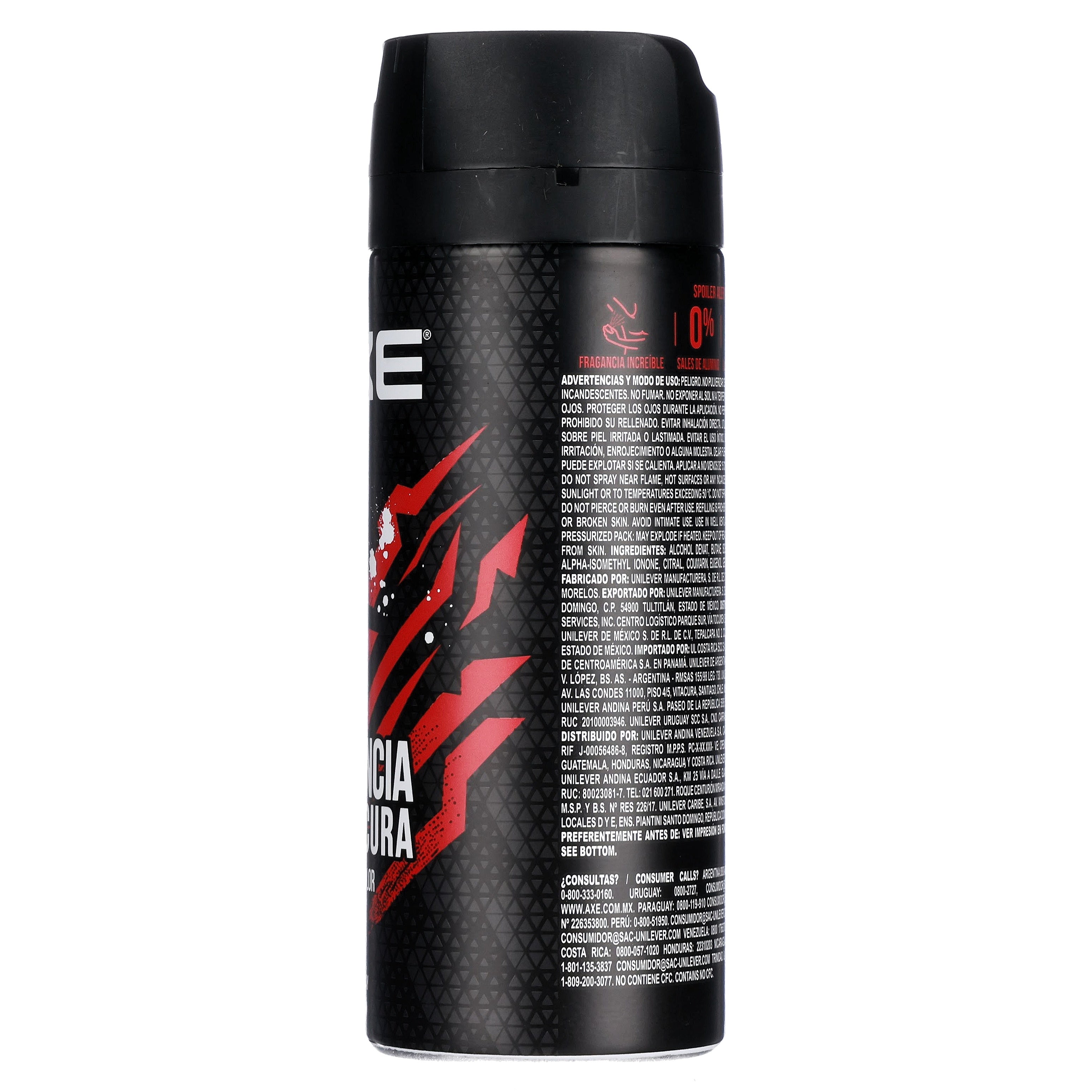 Desodorante Axe Intense 48 Horas Spray 150 Ml-5