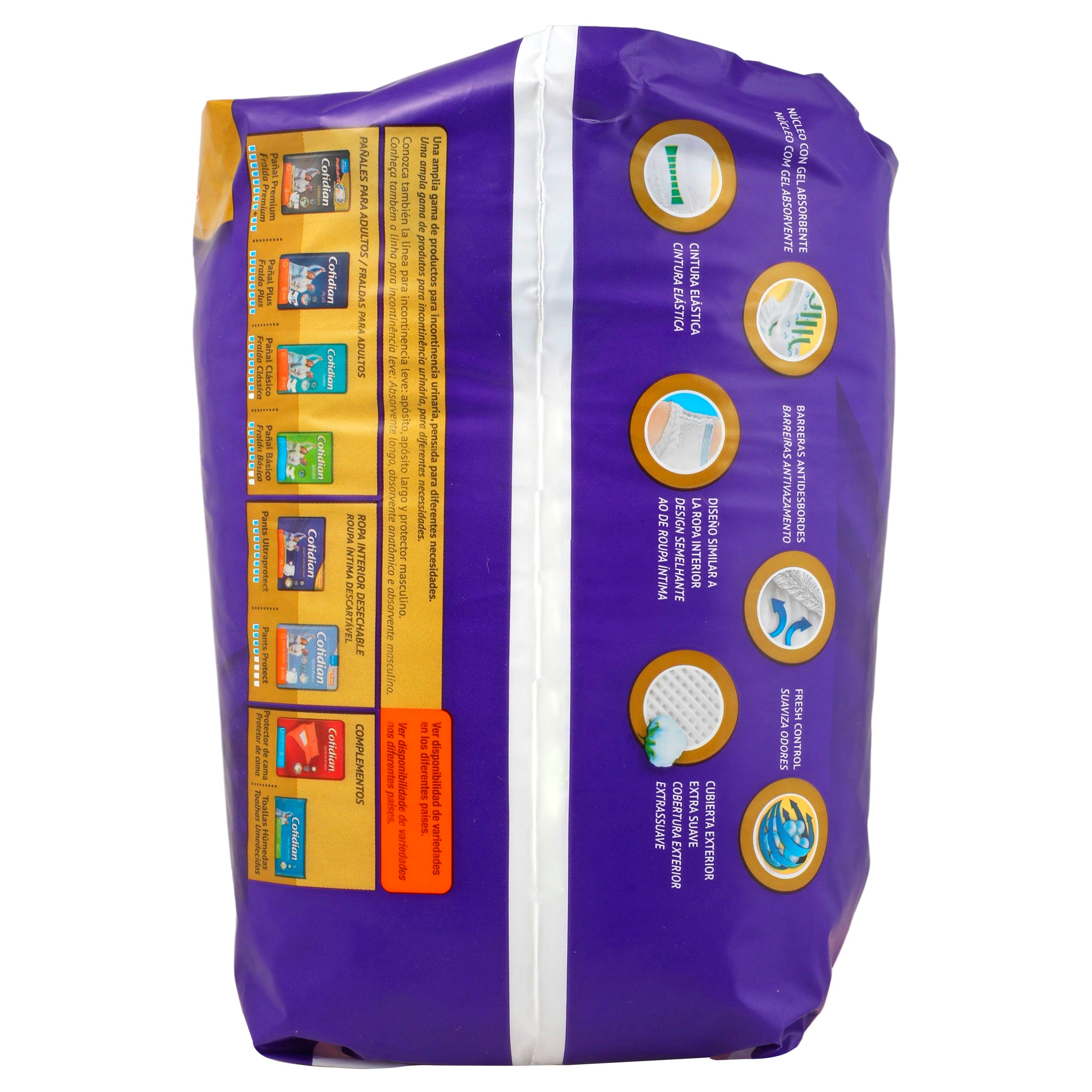 Cotidian Pants Grande Con 10 Piezas-4