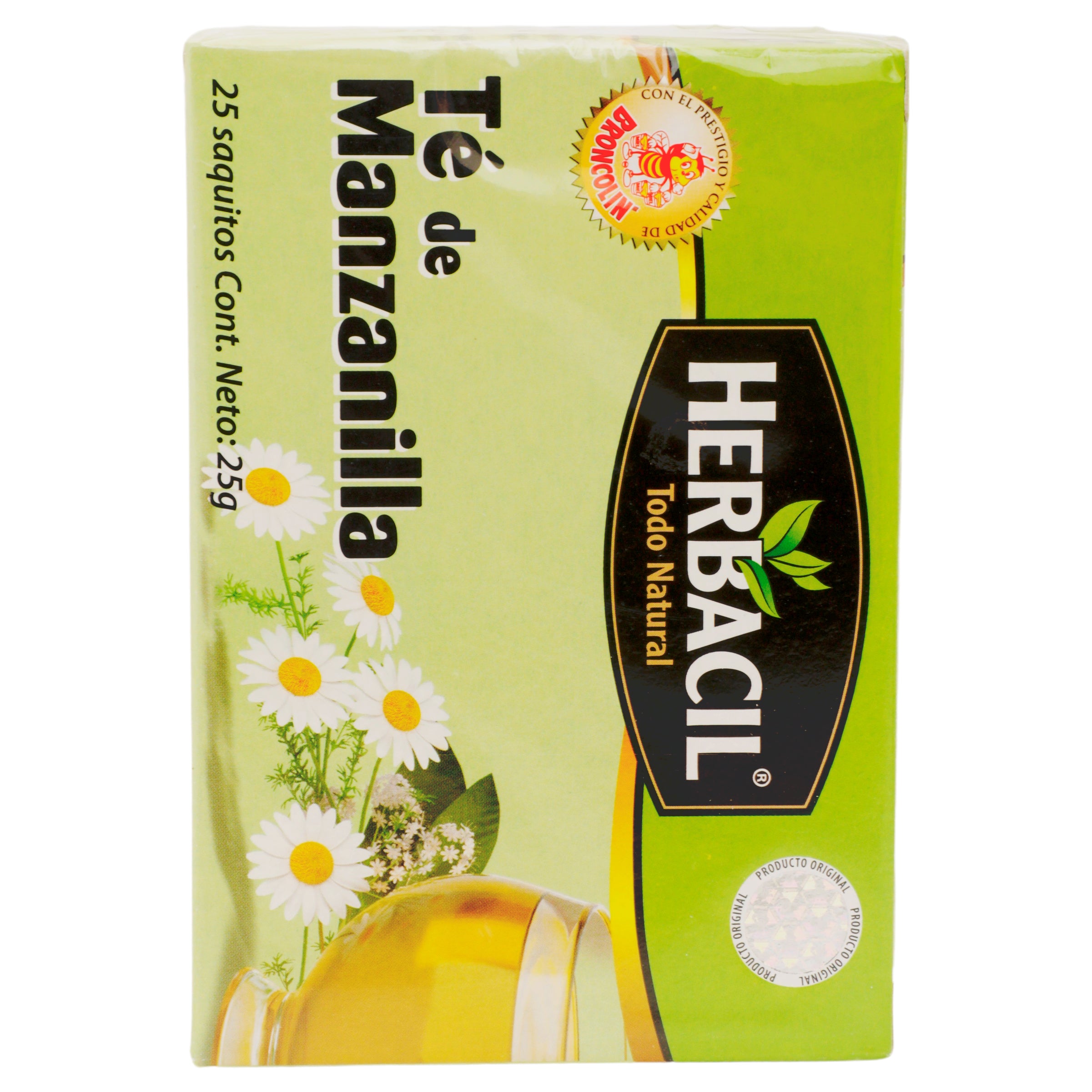 Herbacil Te Manzanilla 25 G Con 25 Sobres-5