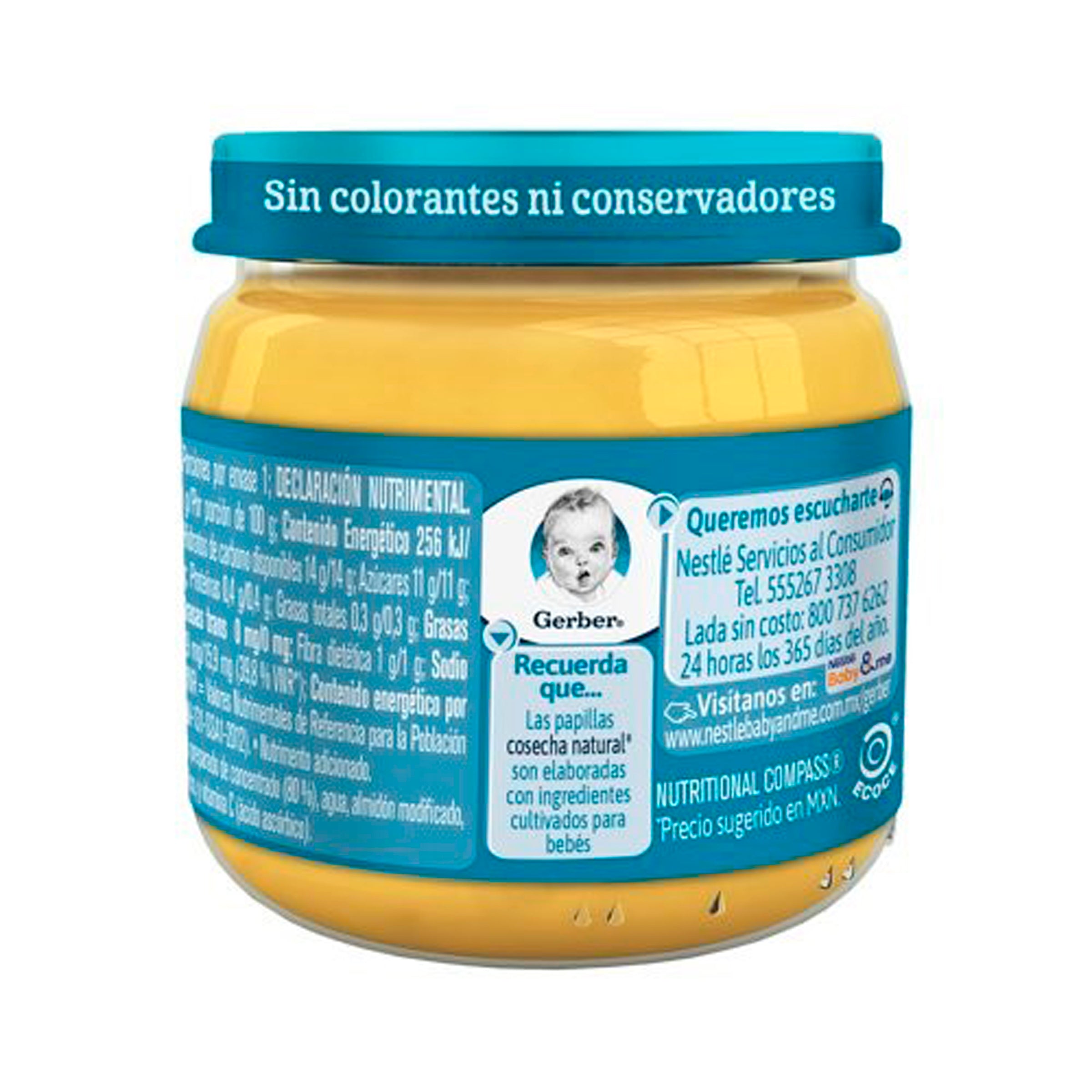 Gerber Segunada Etapa Pure Mango 100 G-10