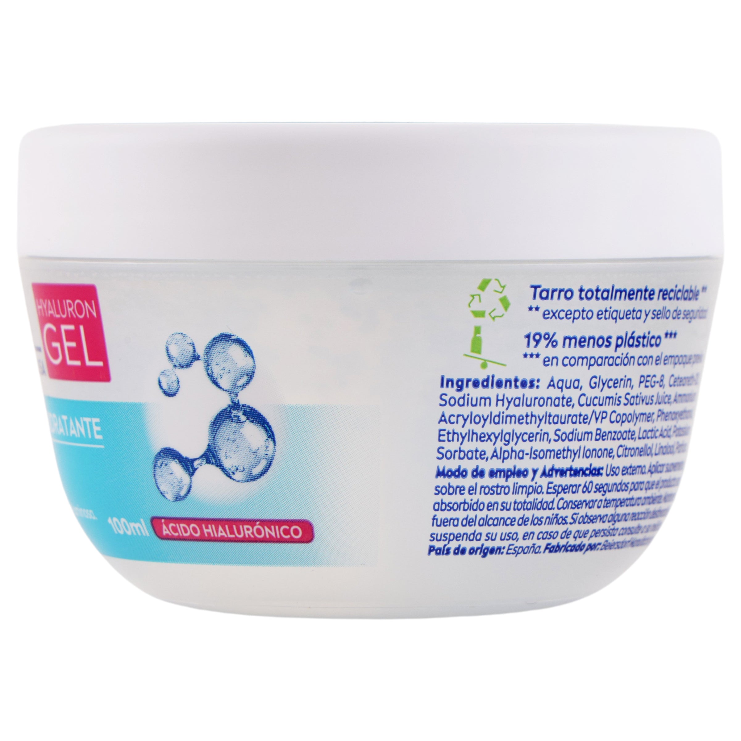 Gel Nivea Facial Refrescante Hidratante Hyaluron 100 Ml