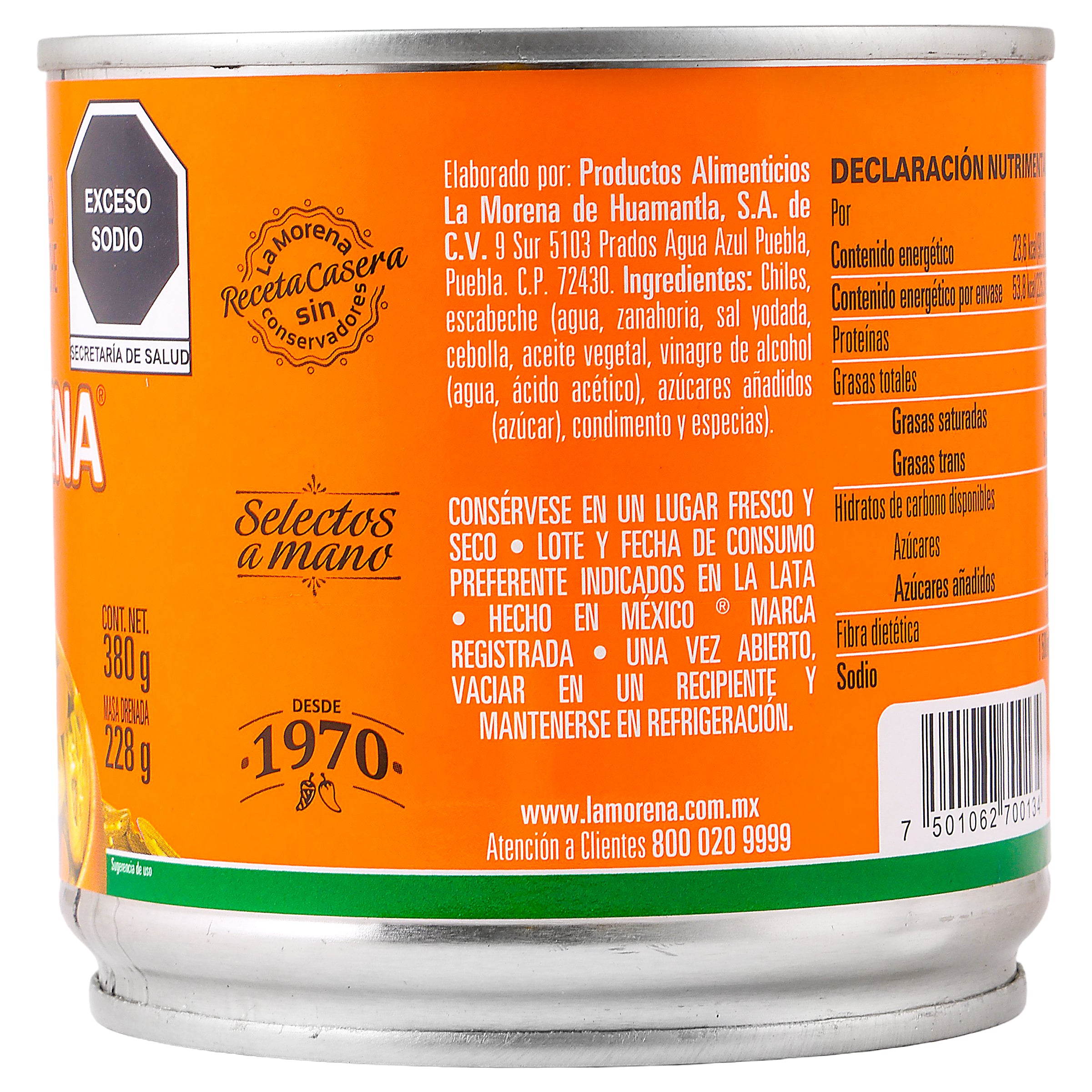 Rajas La Morena 380 G-6