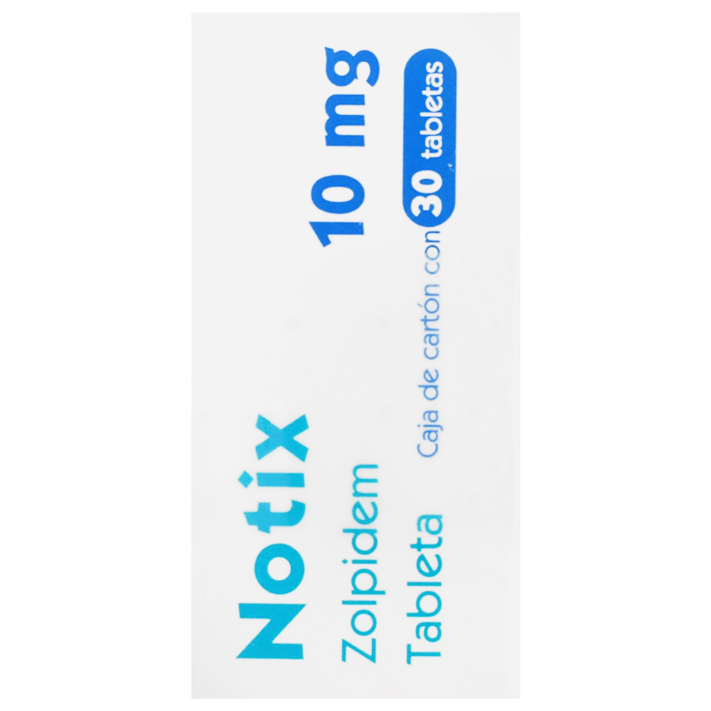 Notix 10 Mg Con 30 Tabletas-4