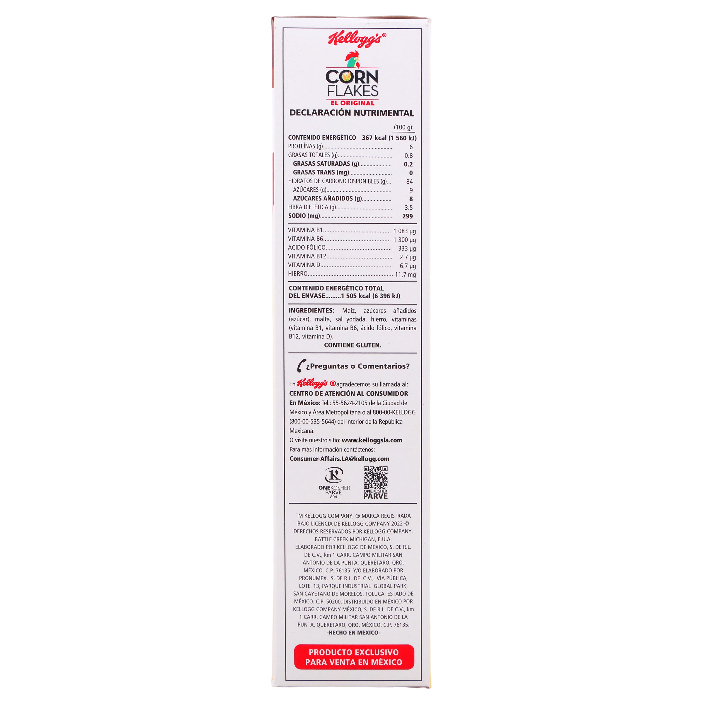 Cereal Kelloggs Corn Flakes 410 Gr-5