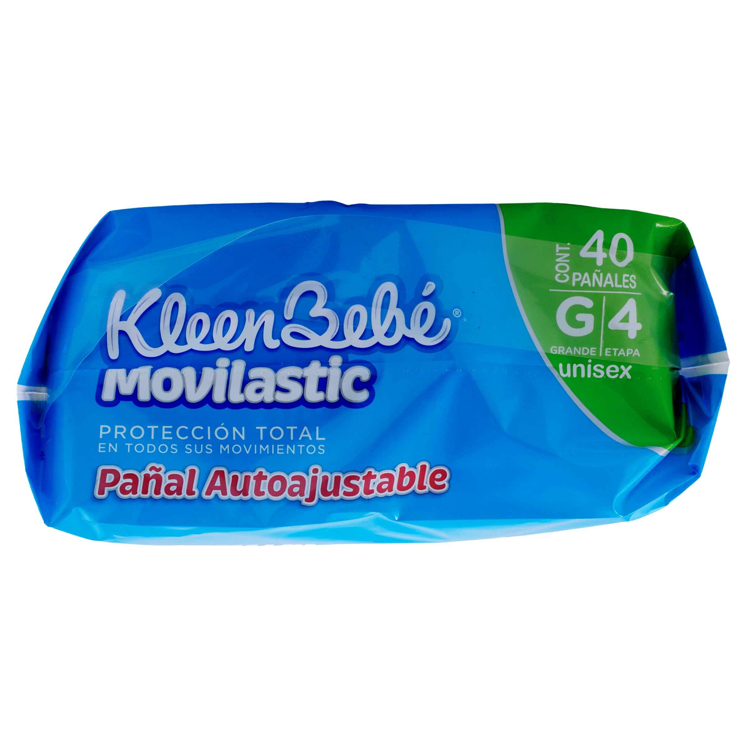 Pañal Kleen Bebe Movilastic Grande Con 44 Piezas Etapa 4-6