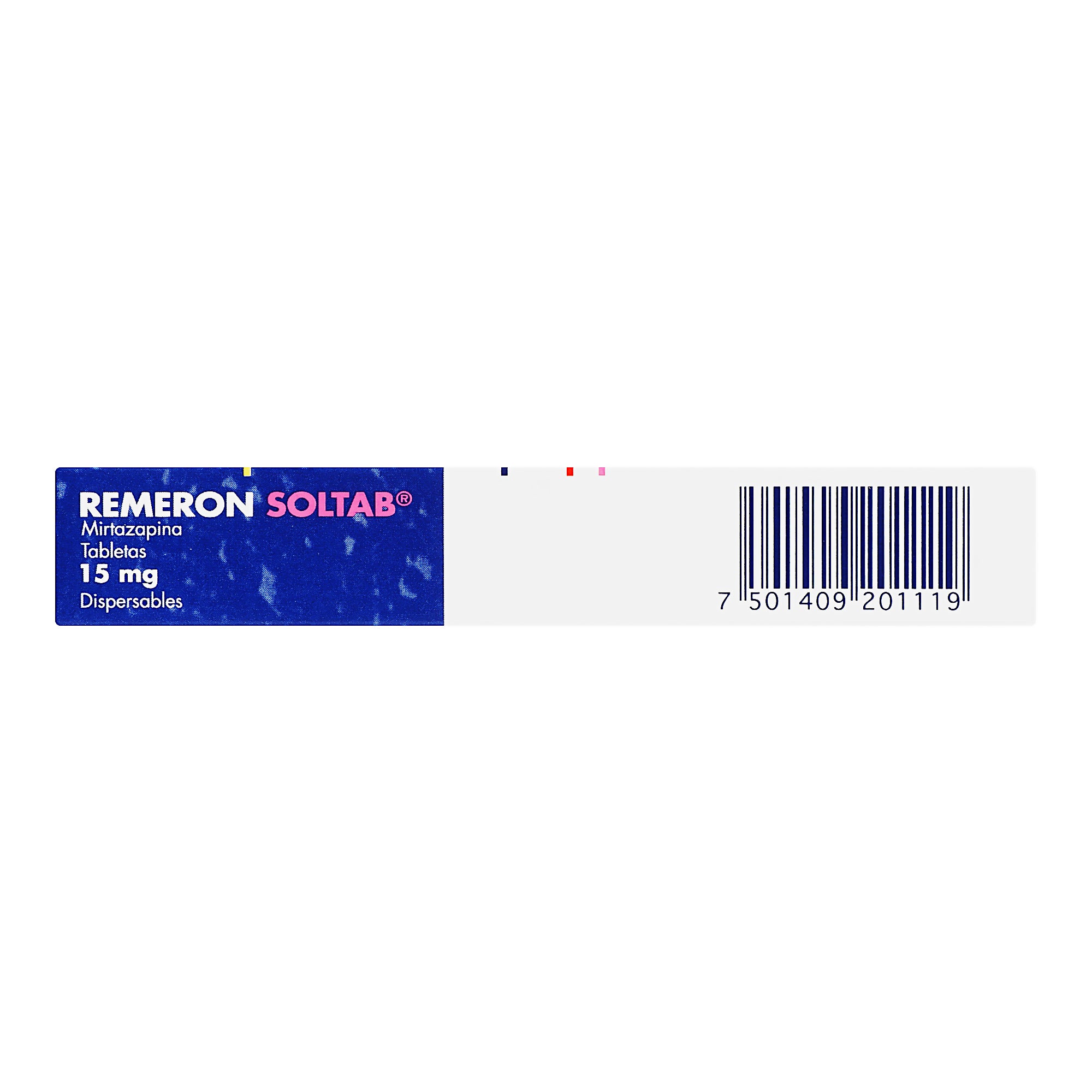 Remeron Sol Tabletas 15 Mg Con 12 Tabletas Dispersables-4