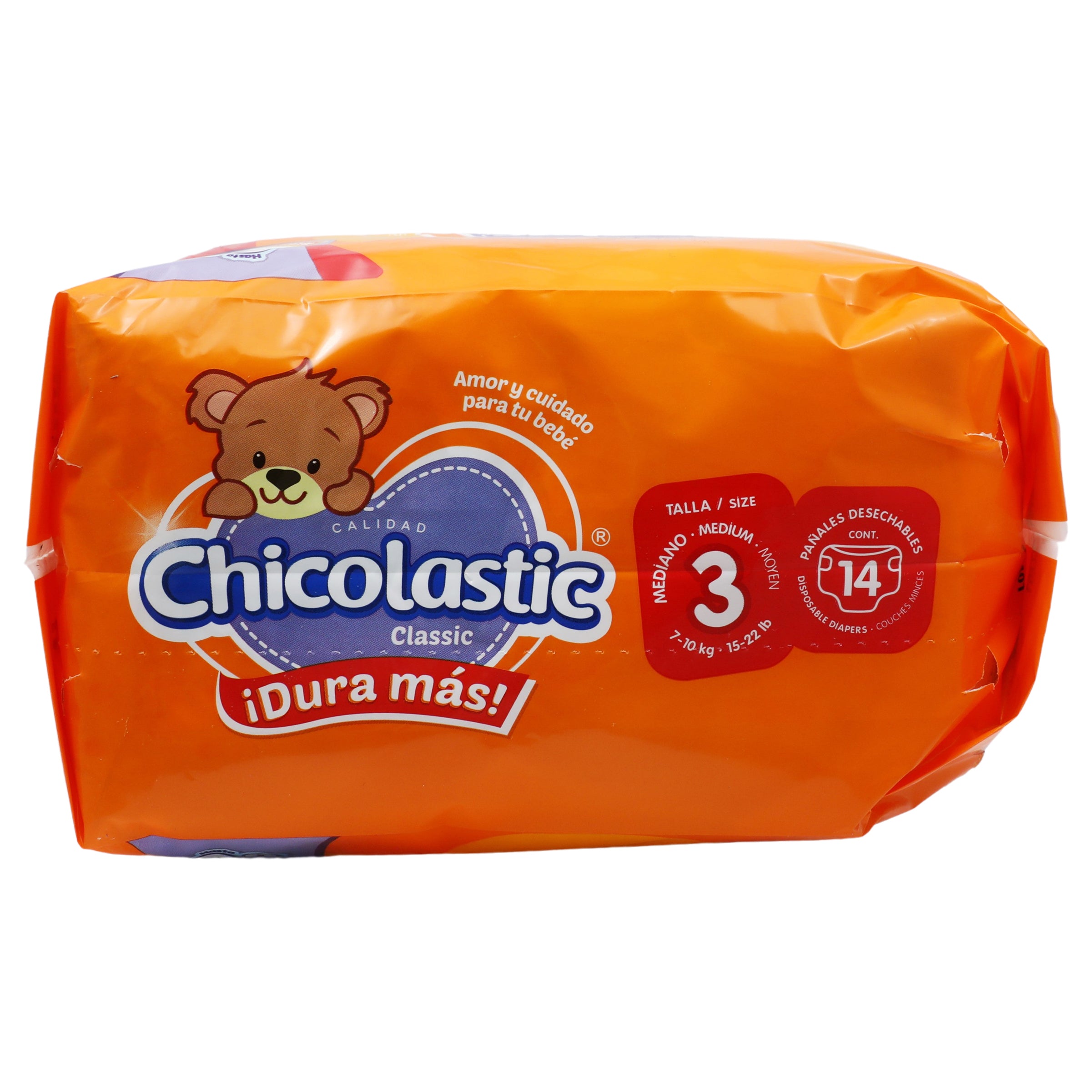 Pañal Chicolastic Con 14 Piezas Etapa 3 Mediano-5
