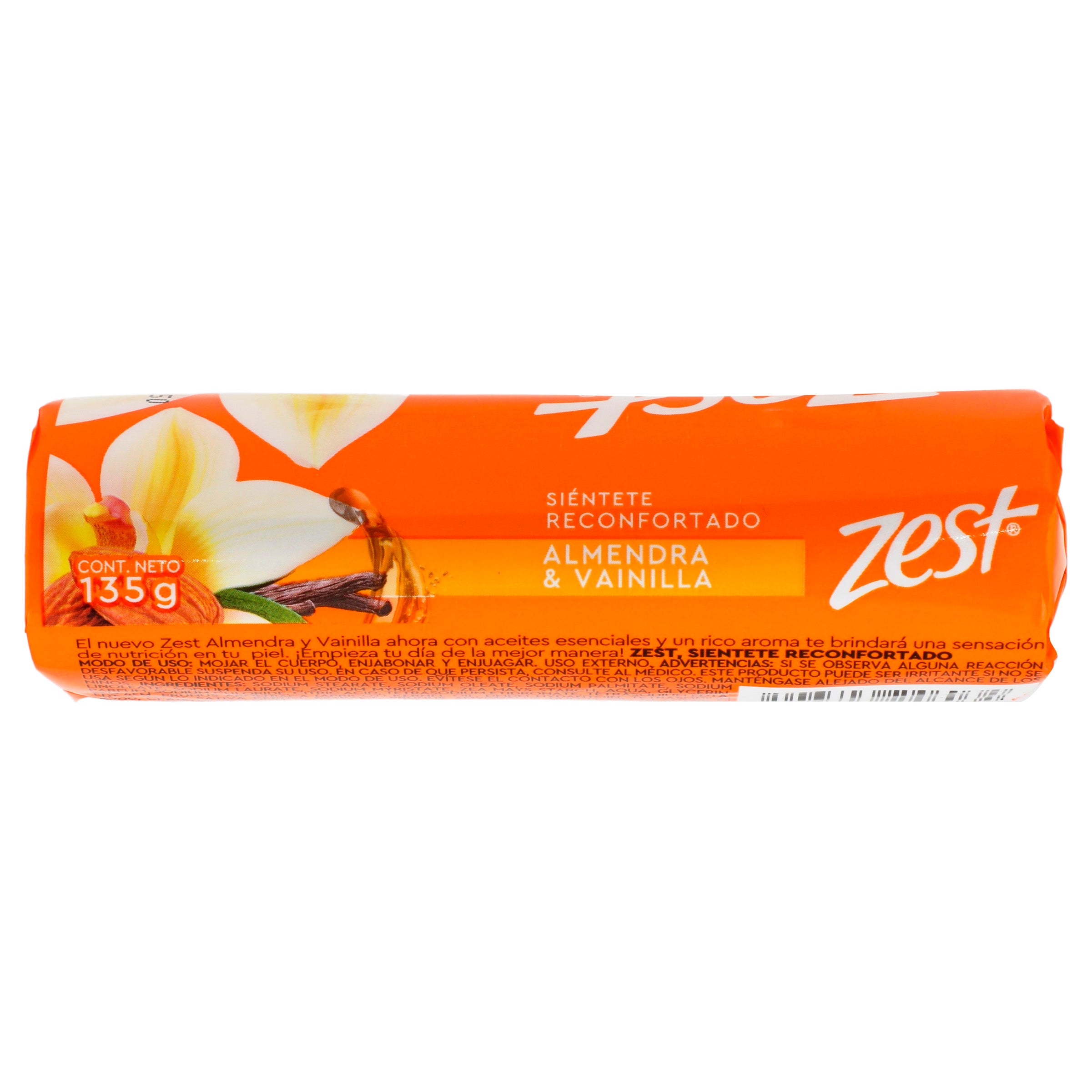 Jabon Zest Almendra Y Vainilla 135 G