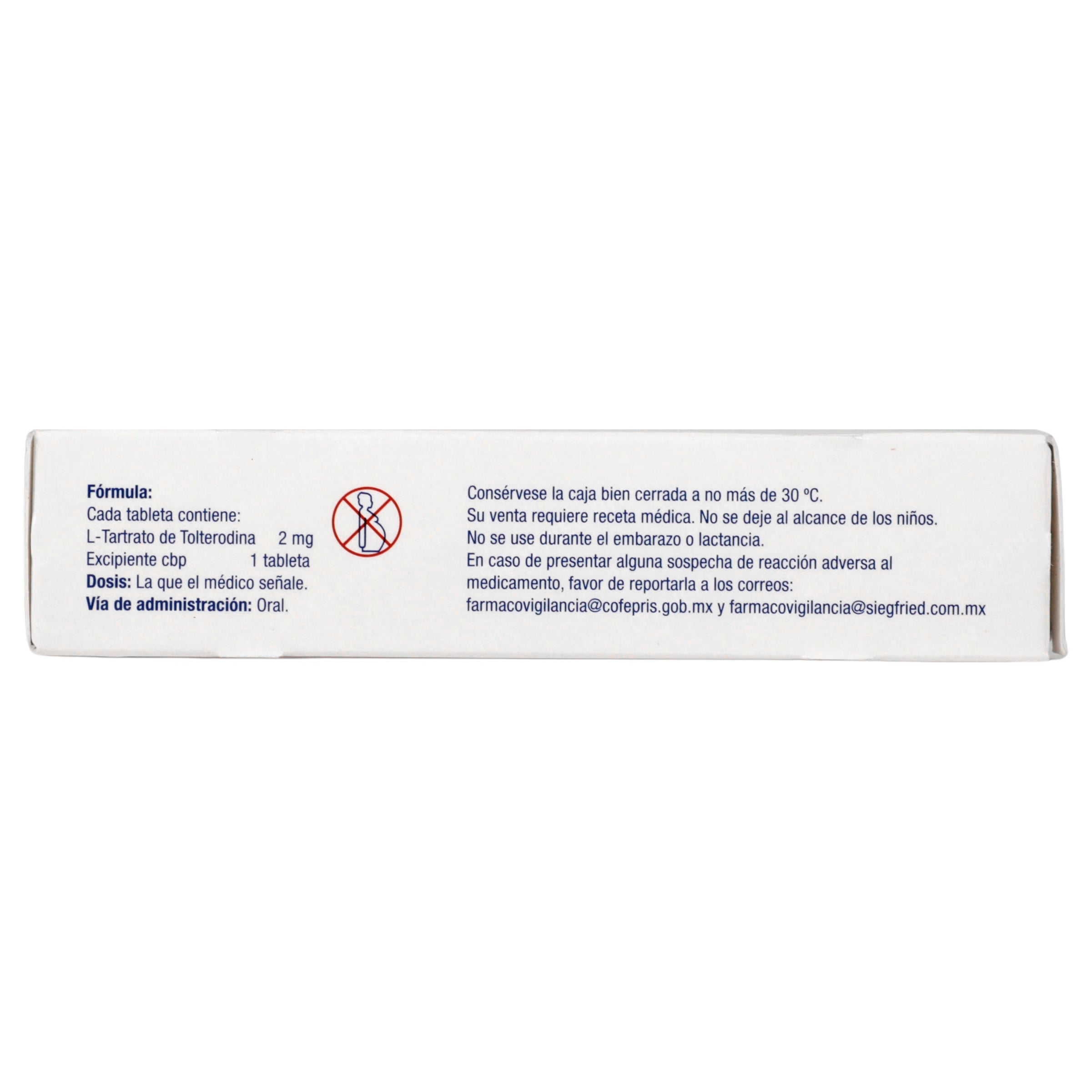Urotrol (Tolterodina) 2 Mg Frasco Con 14 Tabletas-6
