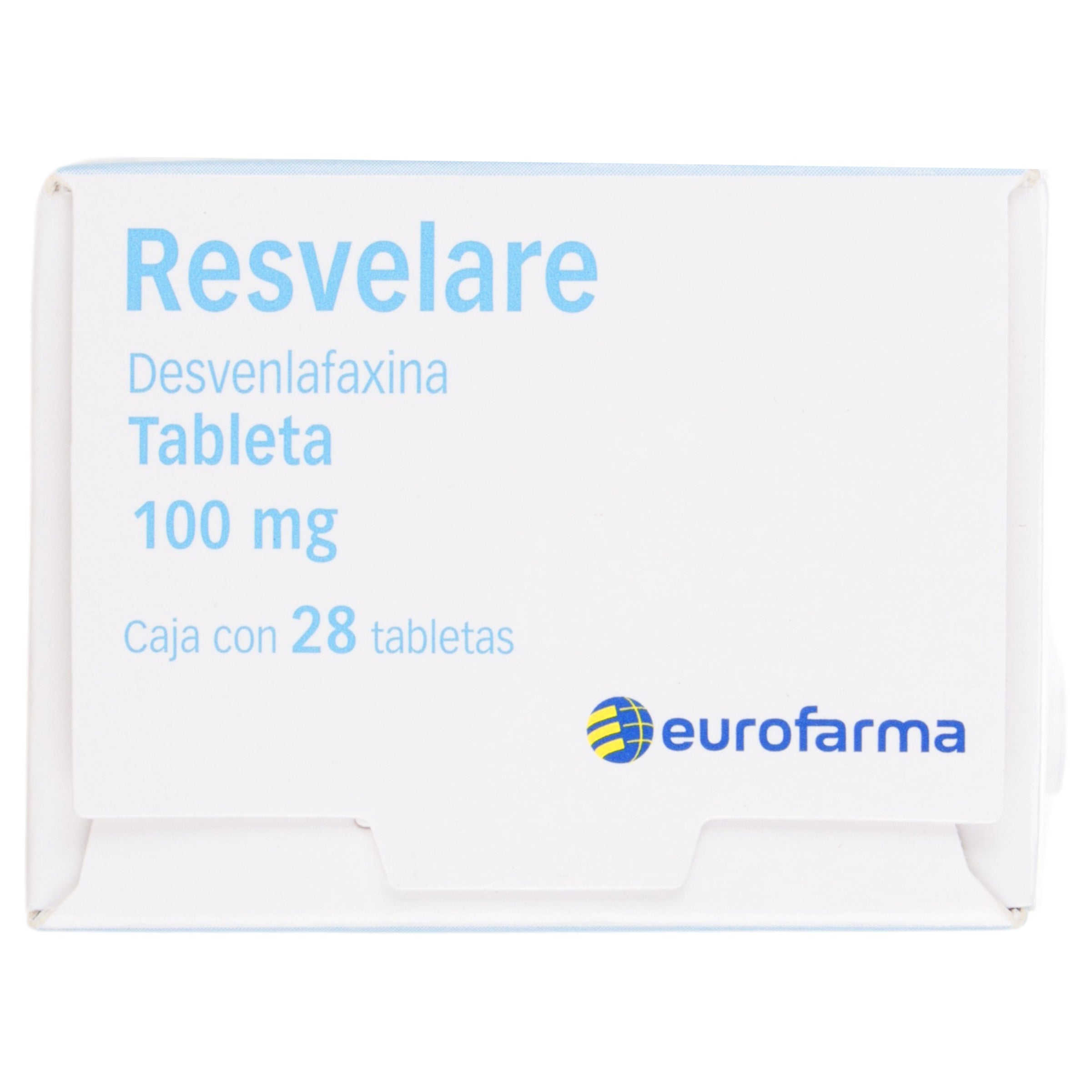 Resvelare 100 Mg Con 28 Tabletas Liberacion Prolongada