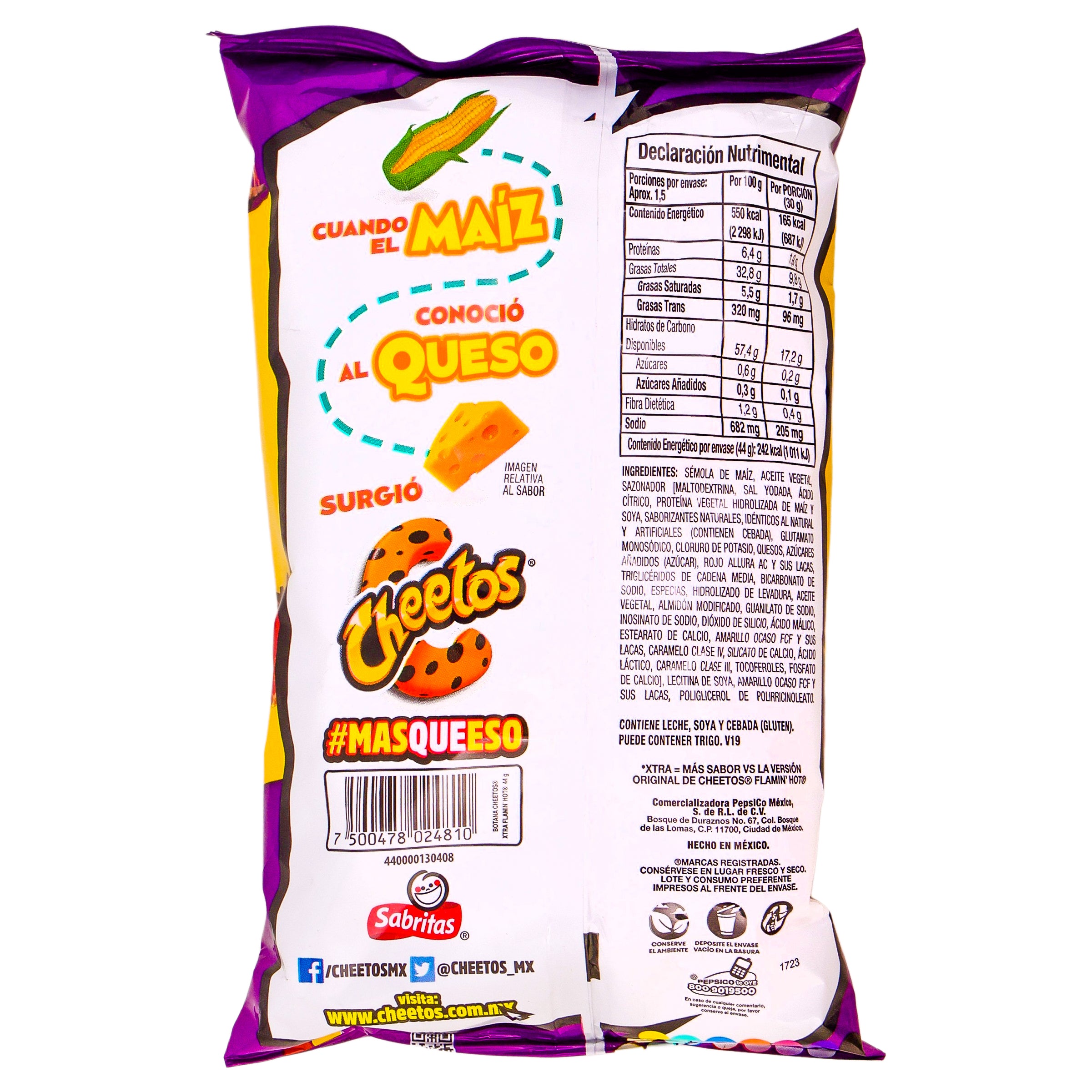 Cheetos Xtra Flamin Hot 44 G
