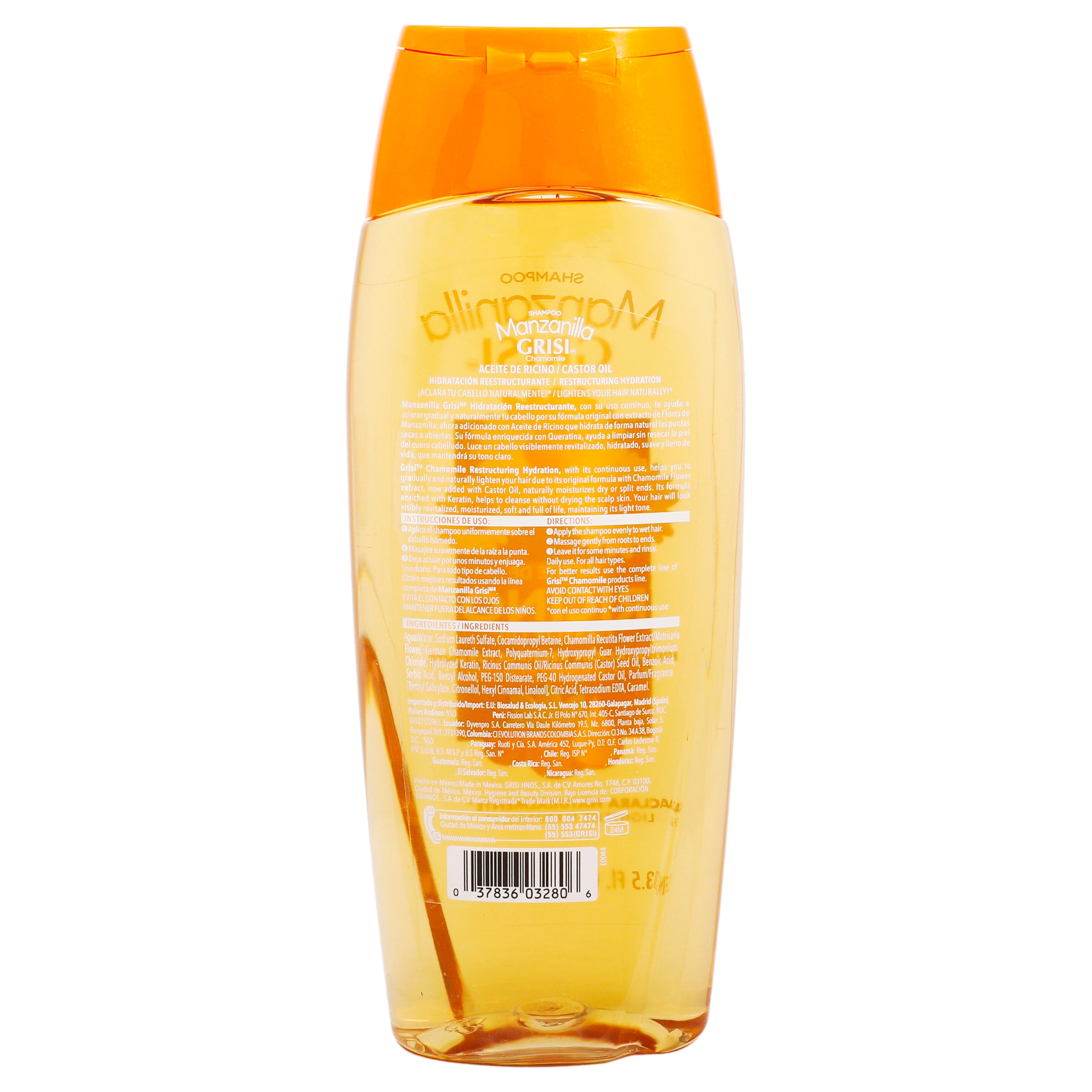 Shampoo Grisi Mznilla Ac Argan 400 Ml