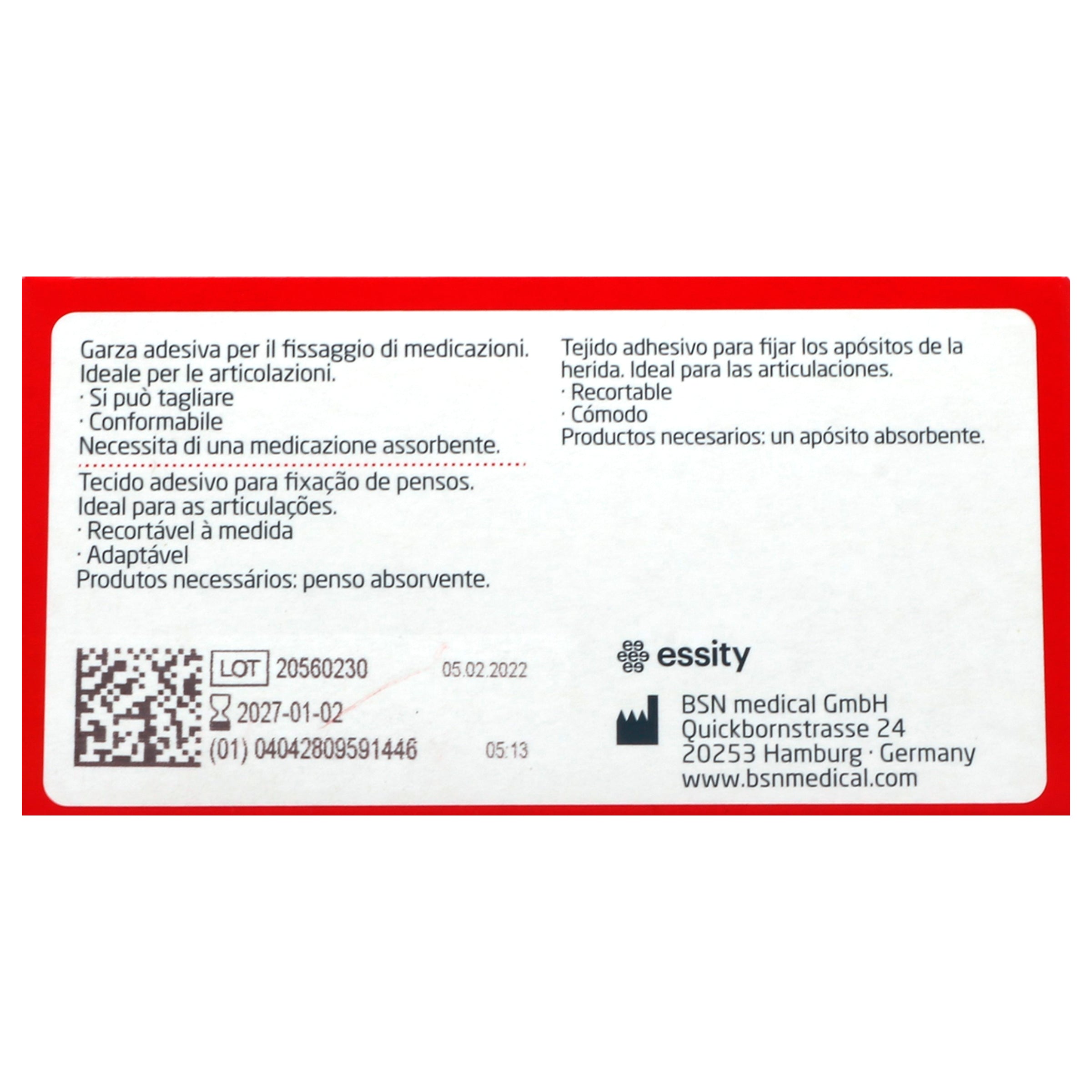 Leukoplast Fijador Aposito Hypafix 10 Cm X 2M-7