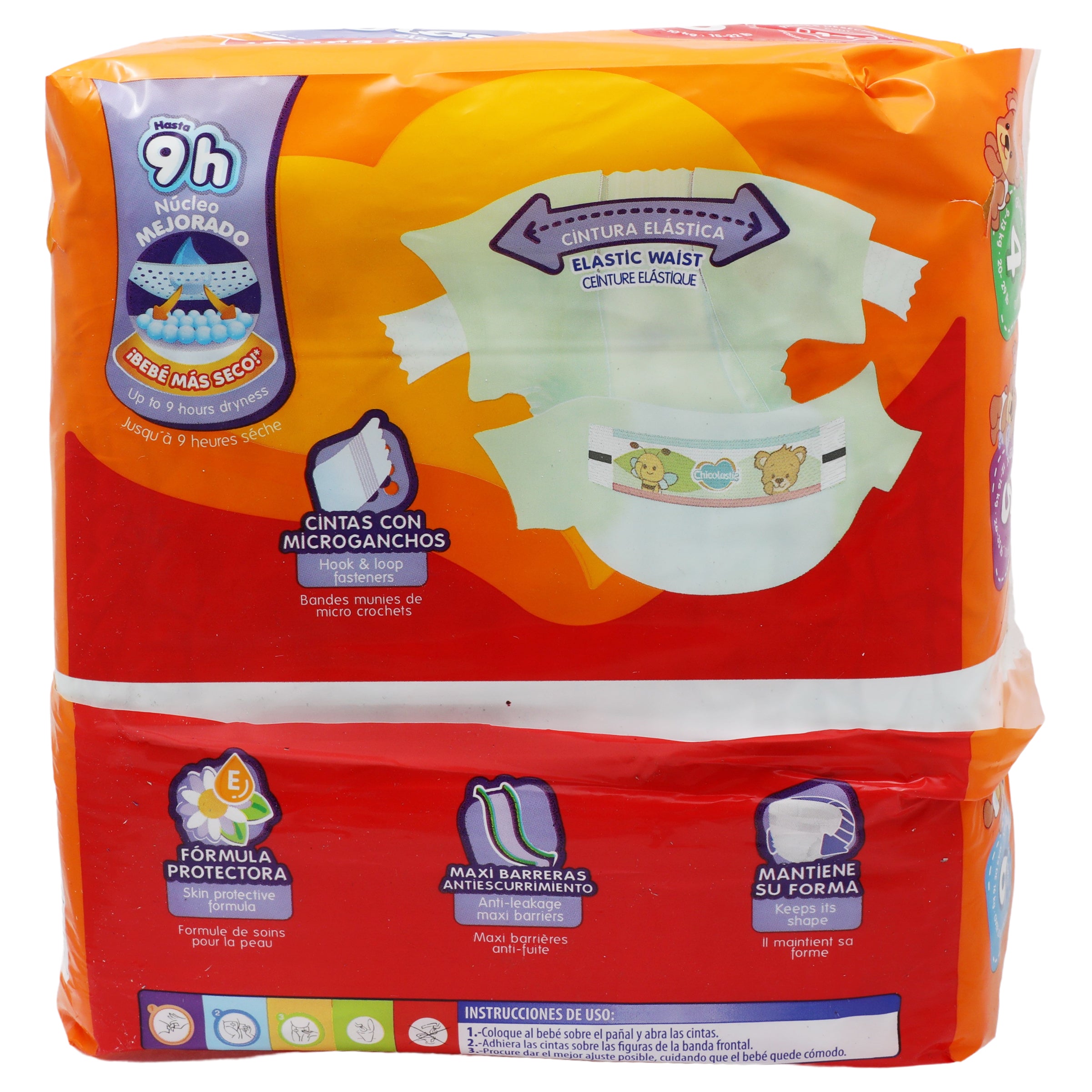 Pañal Chicolastic Con 14 Piezas Etapa 3 Mediano-6