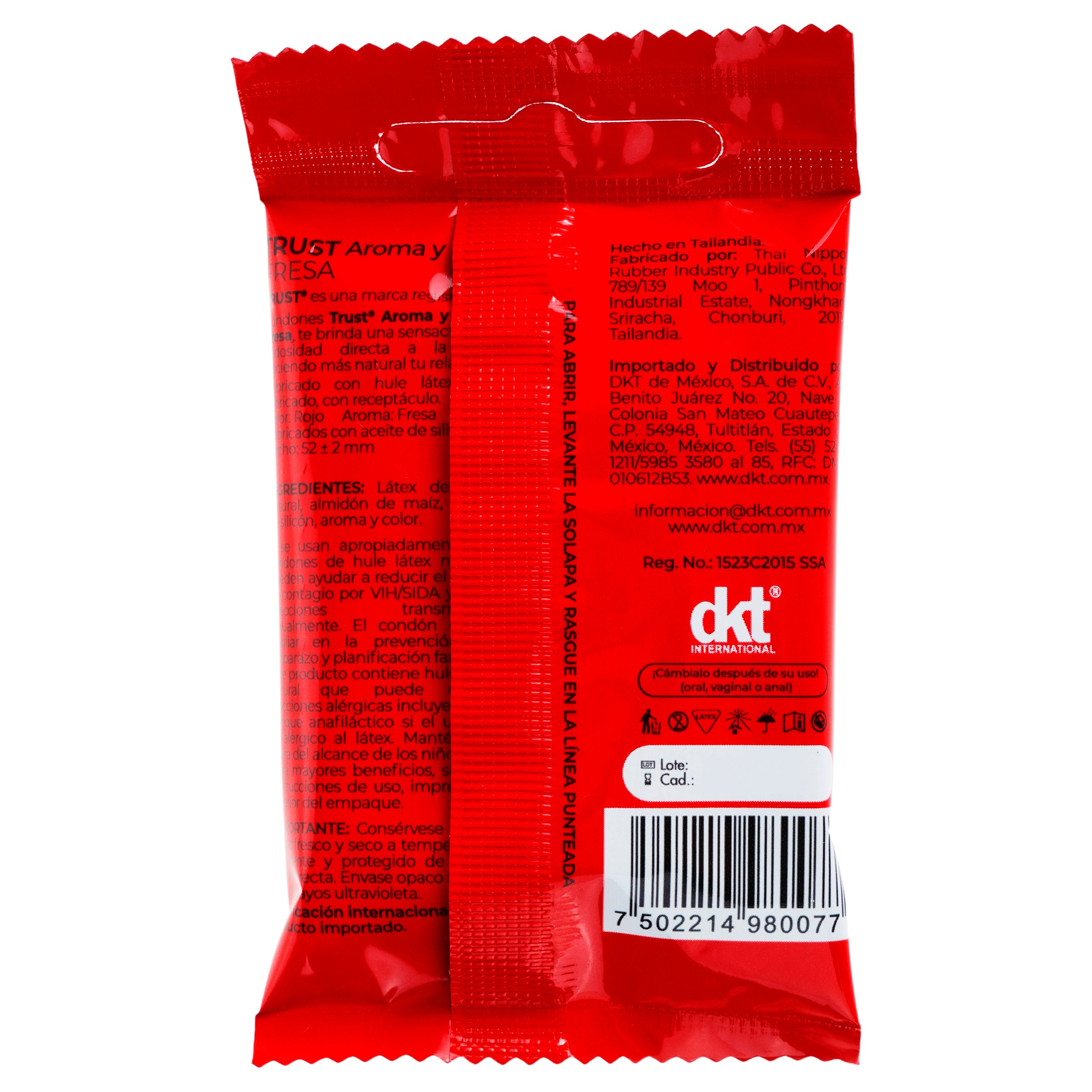 Preservativo Trust Fresa Con 3 Piezas-5