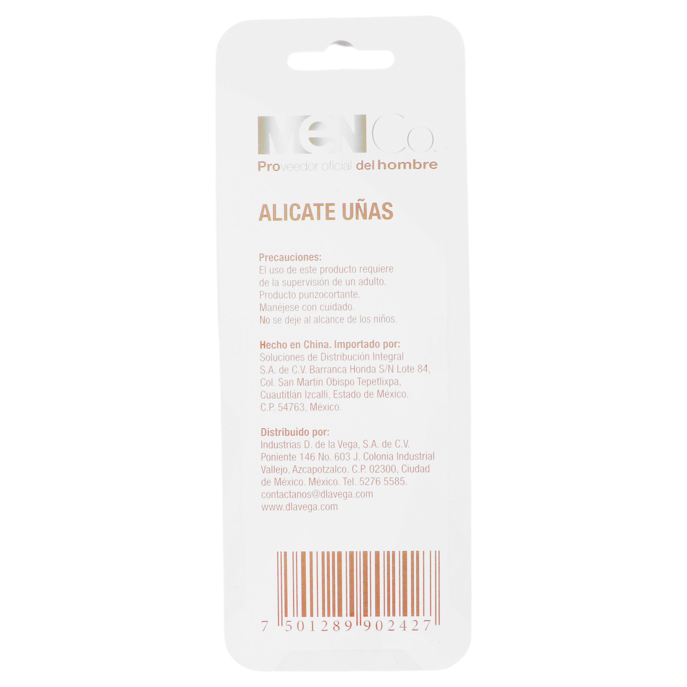 Alicate Men Co P/Unas Ace Inox Con 1 Pza-7