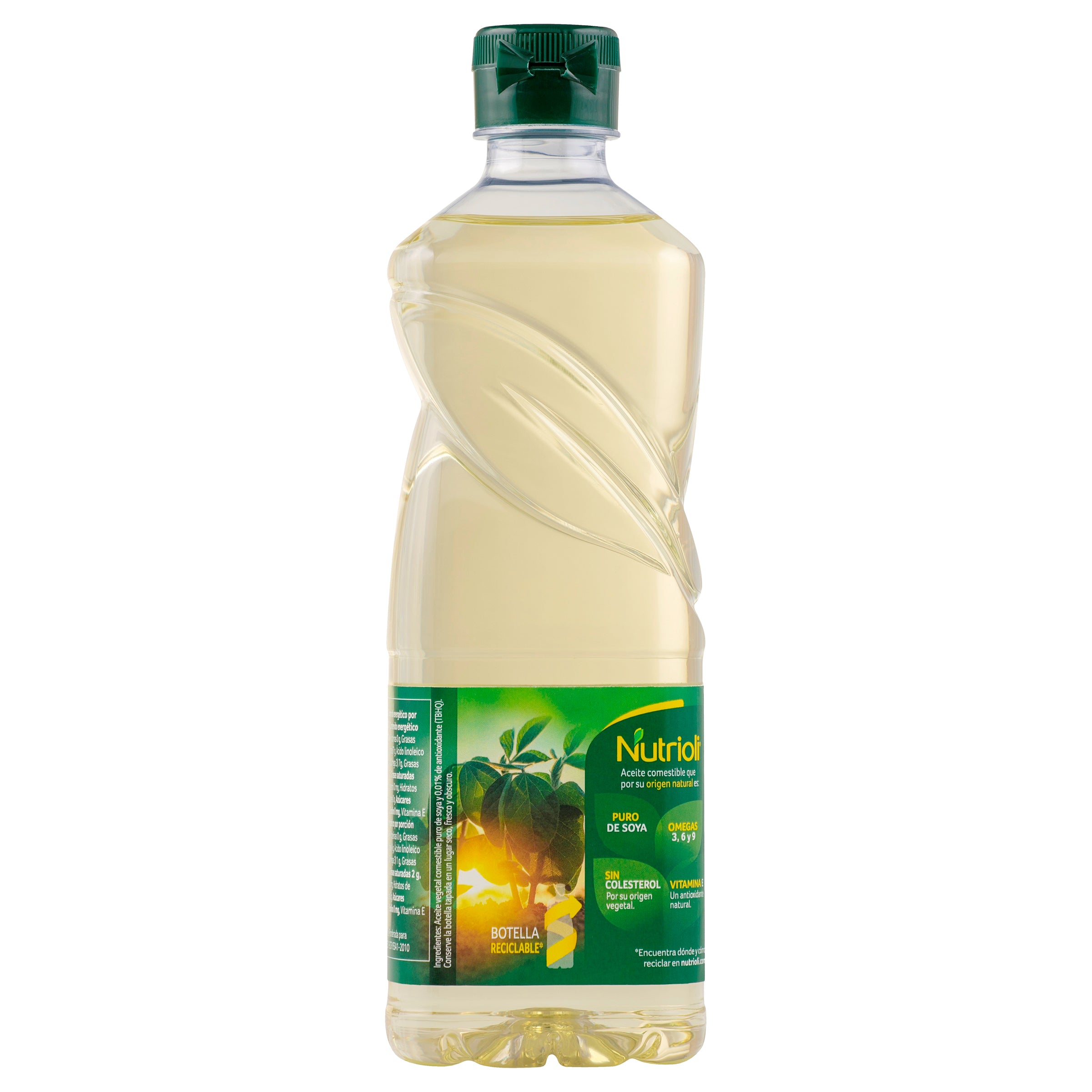Aceite Nutrioli Puro De Soya 400 Ml-2