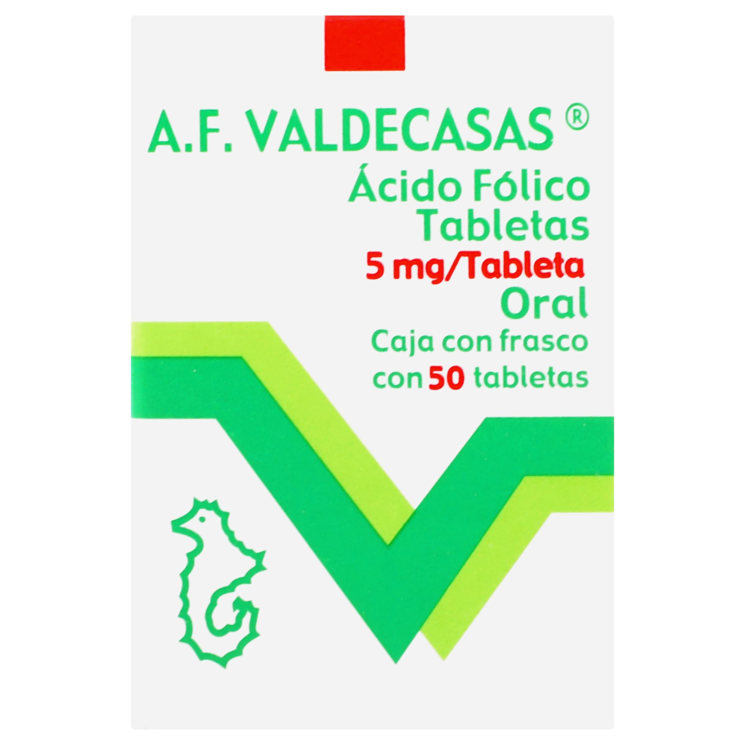 Acido-Folico 5 Mg Con 50 Tabletas-5