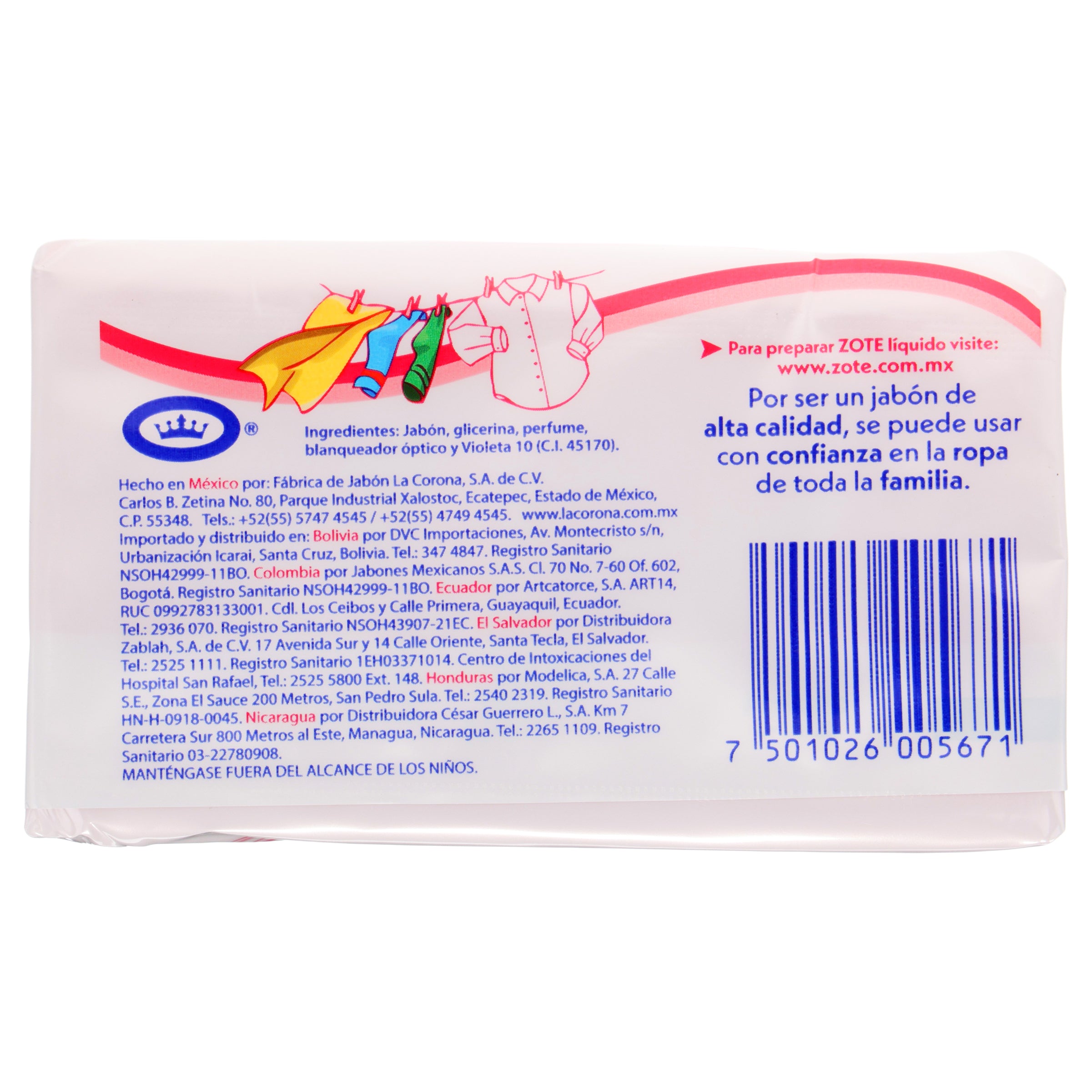 Jabon Zote Rosa 400 Gr-7