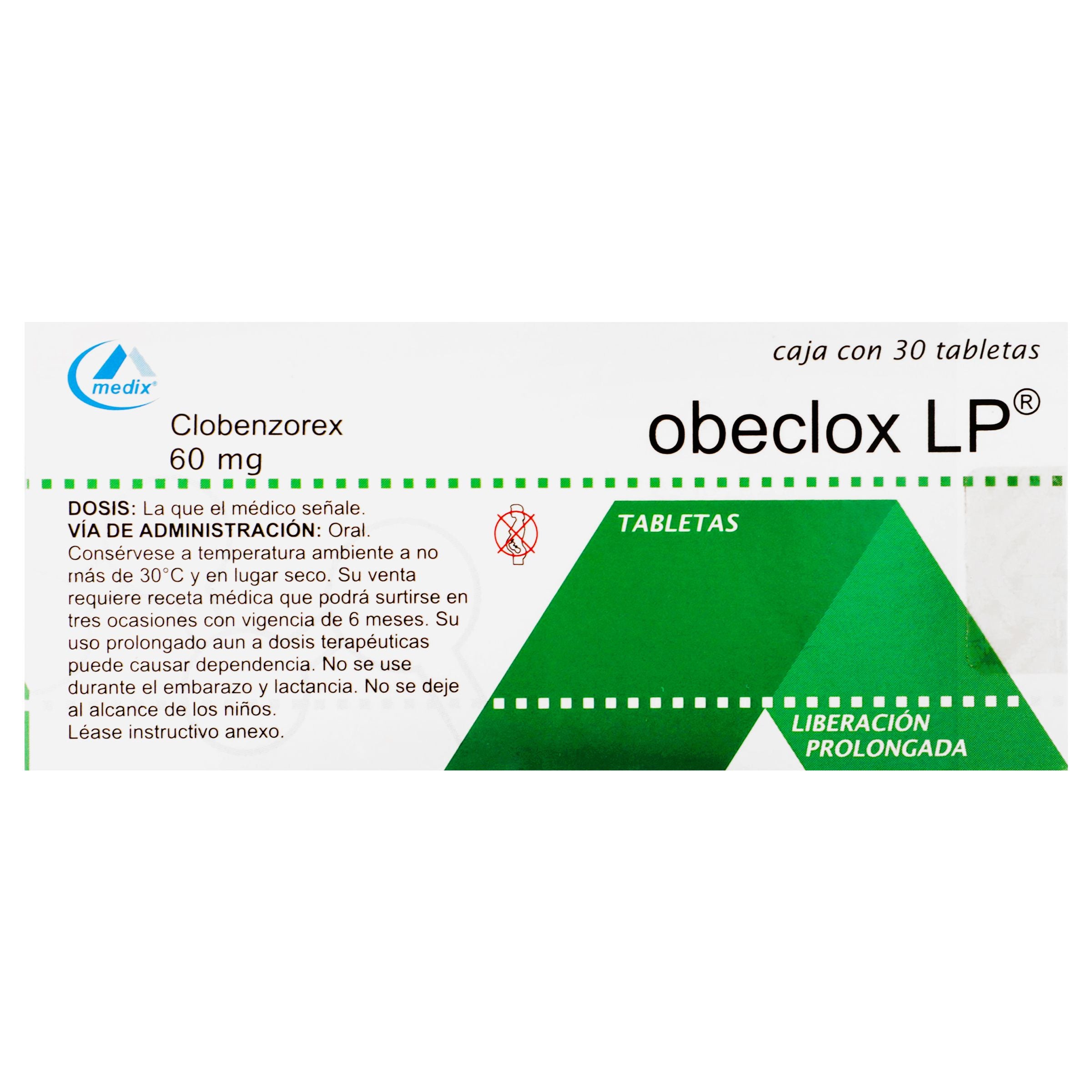 Obeclox Lp 60 Mg Con 30 Tabletas-6
